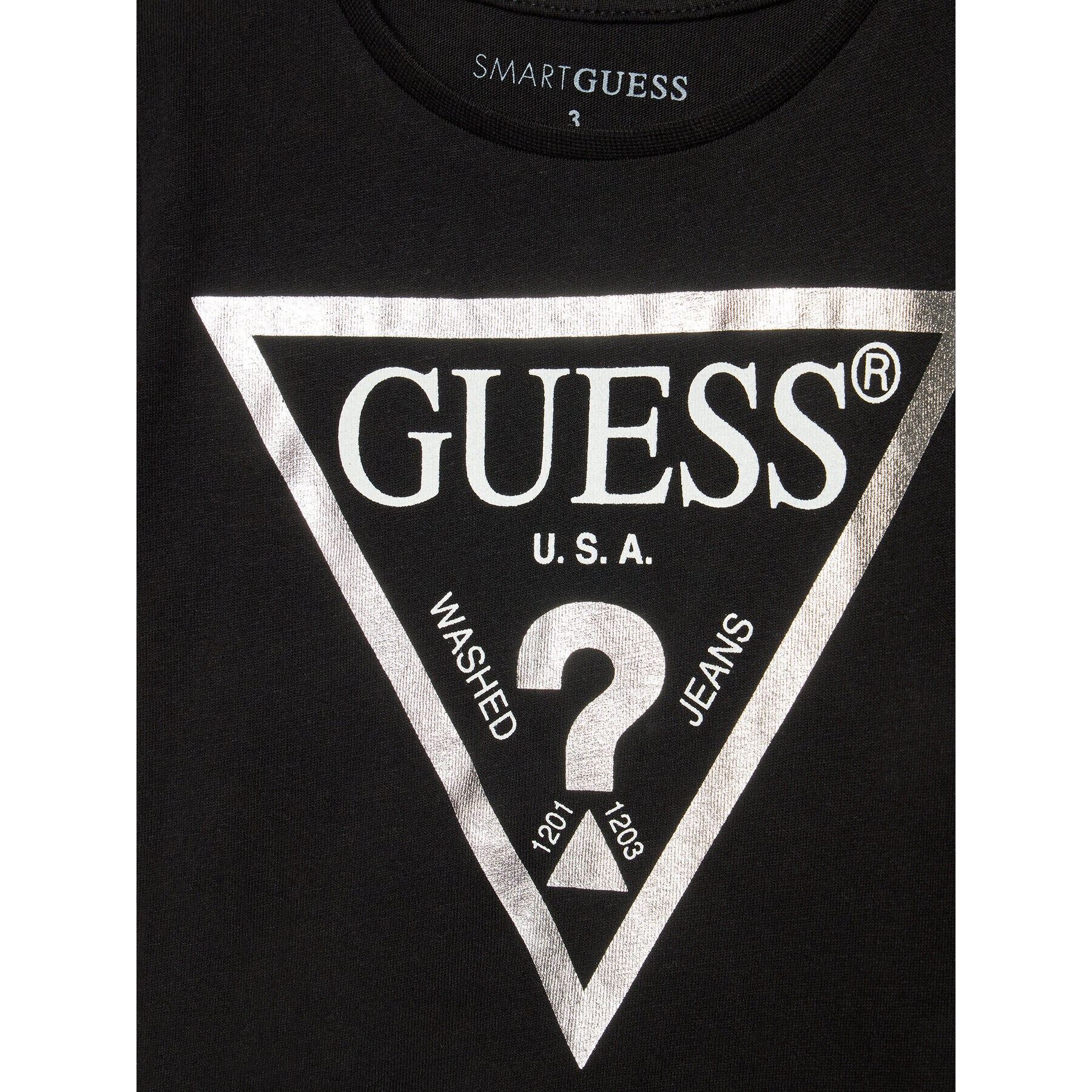 Guess T-Shirt K73I56 K8HM0 Černá Regular Fit - Pepit.cz