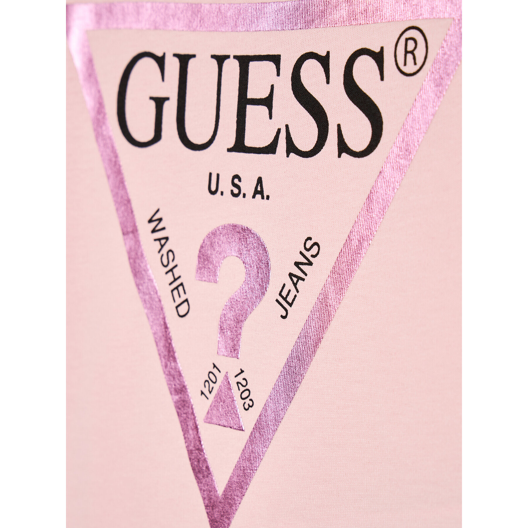 Guess T-Shirt K73I56 K8HM0 Růžová Regular Fit - Pepit.cz