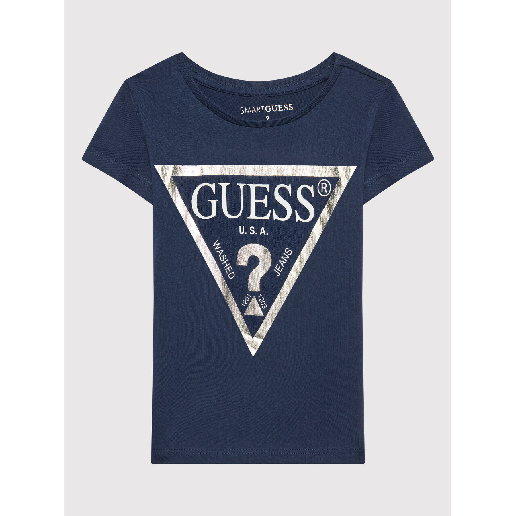 Guess T-Shirt K73I56 K8HM0 Tmavomodrá Regular Fit - Pepit.cz