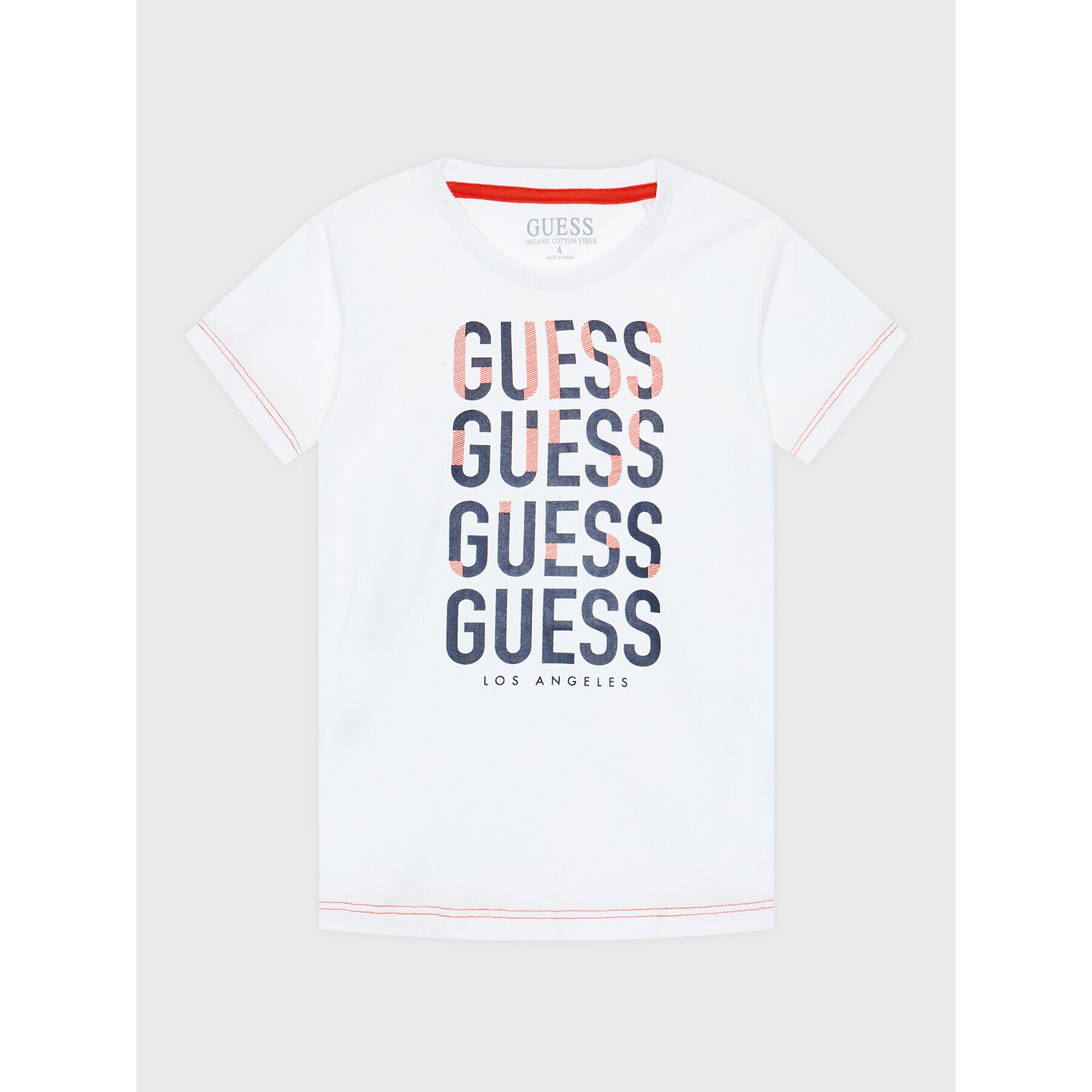 Guess T-Shirt L2BI10 I3Z11 Bílá Regular Fit - Pepit.cz