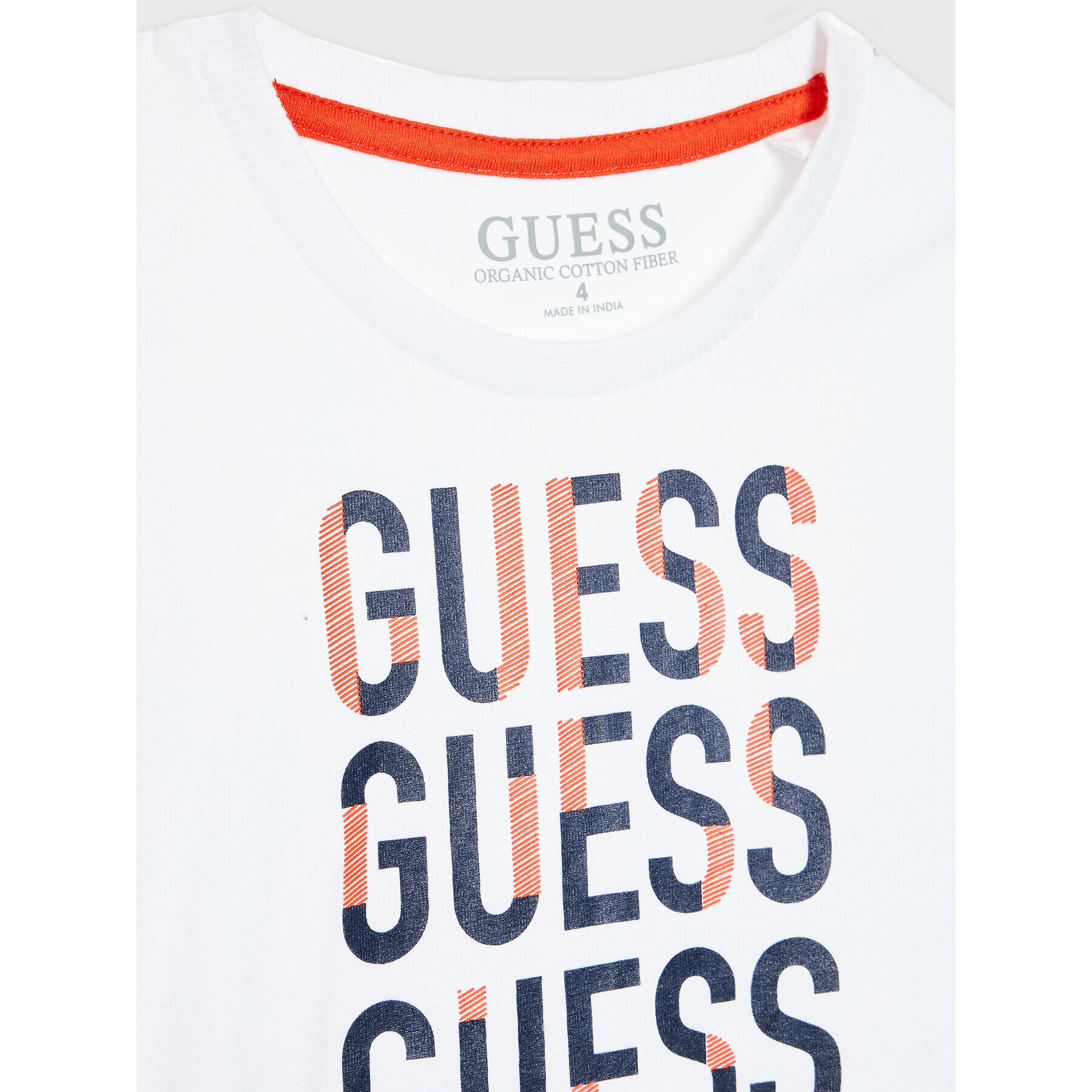 Guess T-Shirt L2BI10 I3Z11 Bílá Regular Fit - Pepit.cz