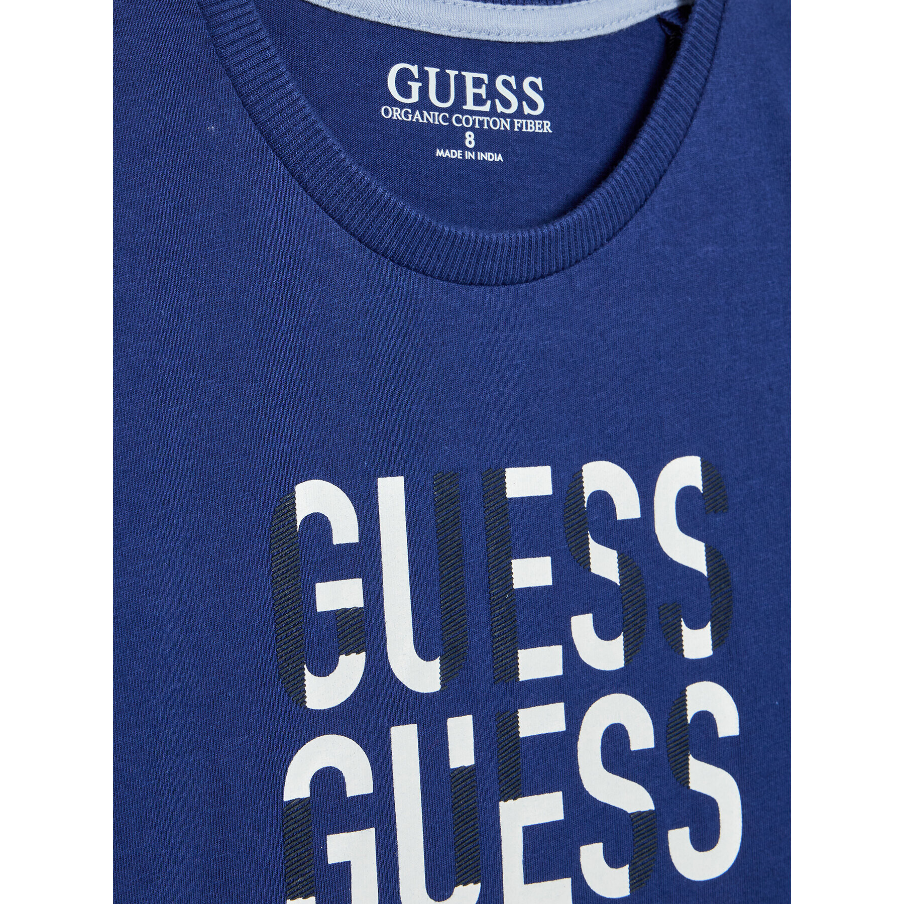 Guess T-Shirt L2BI10 I3Z11 Tmavomodrá Regular Fit - Pepit.cz