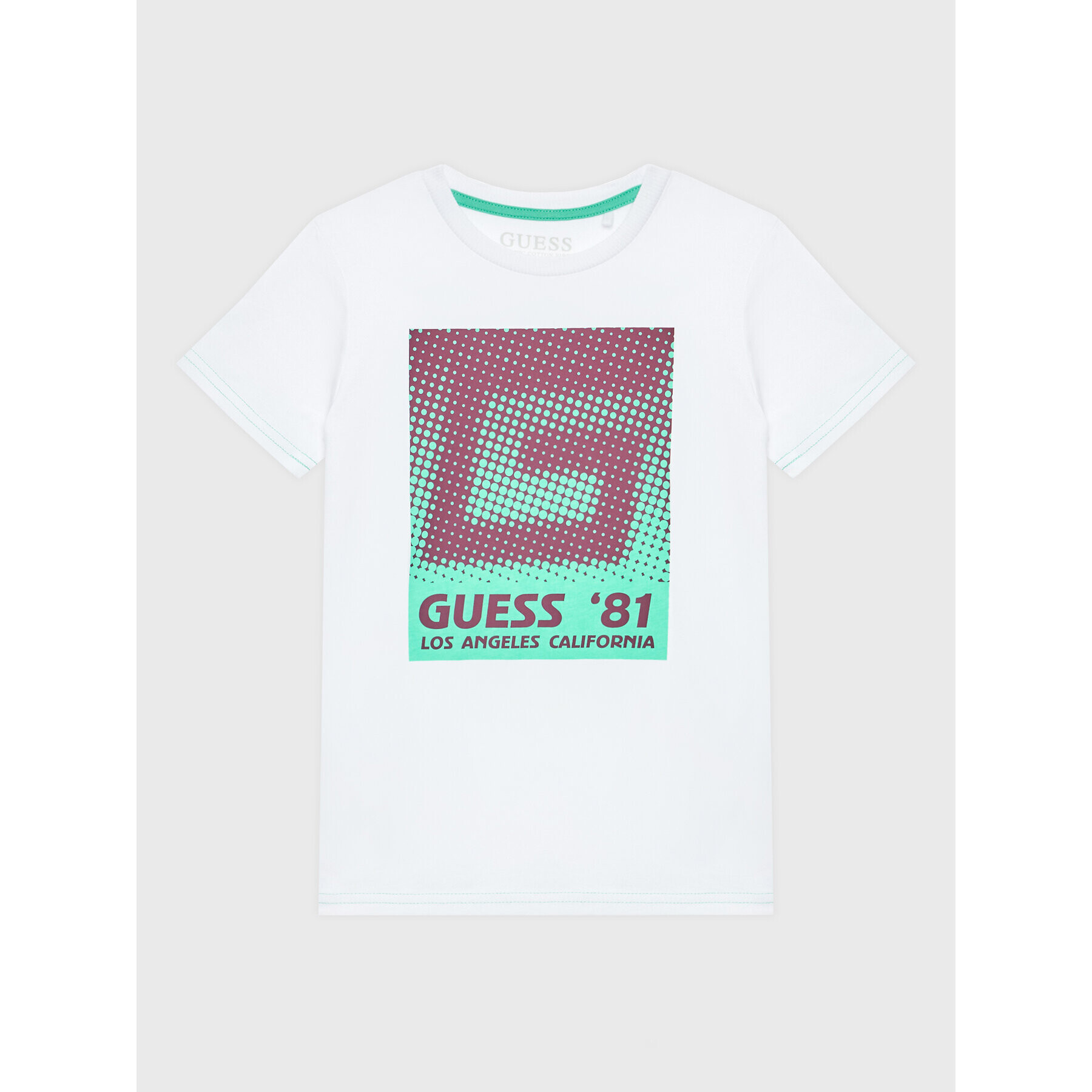 Guess T-Shirt L2BI20 I3Z11 Bílá Regular Fit - Pepit.cz