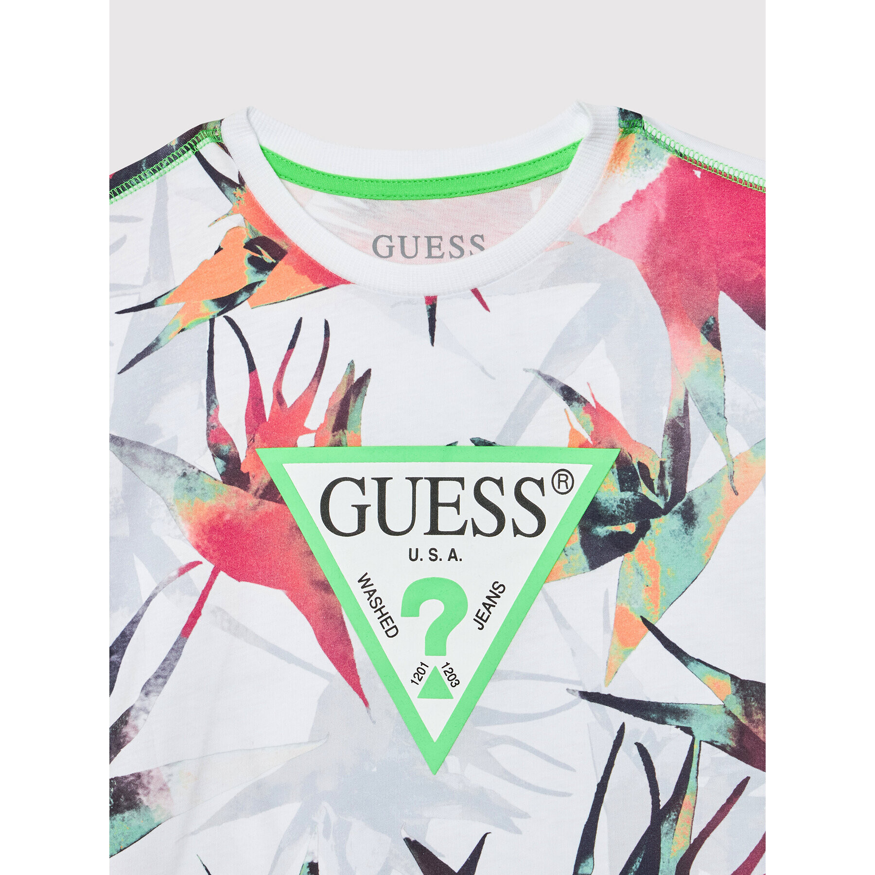 Guess T-Shirt L2GI02 K8HM3 Barevná Regular Fit - Pepit.cz