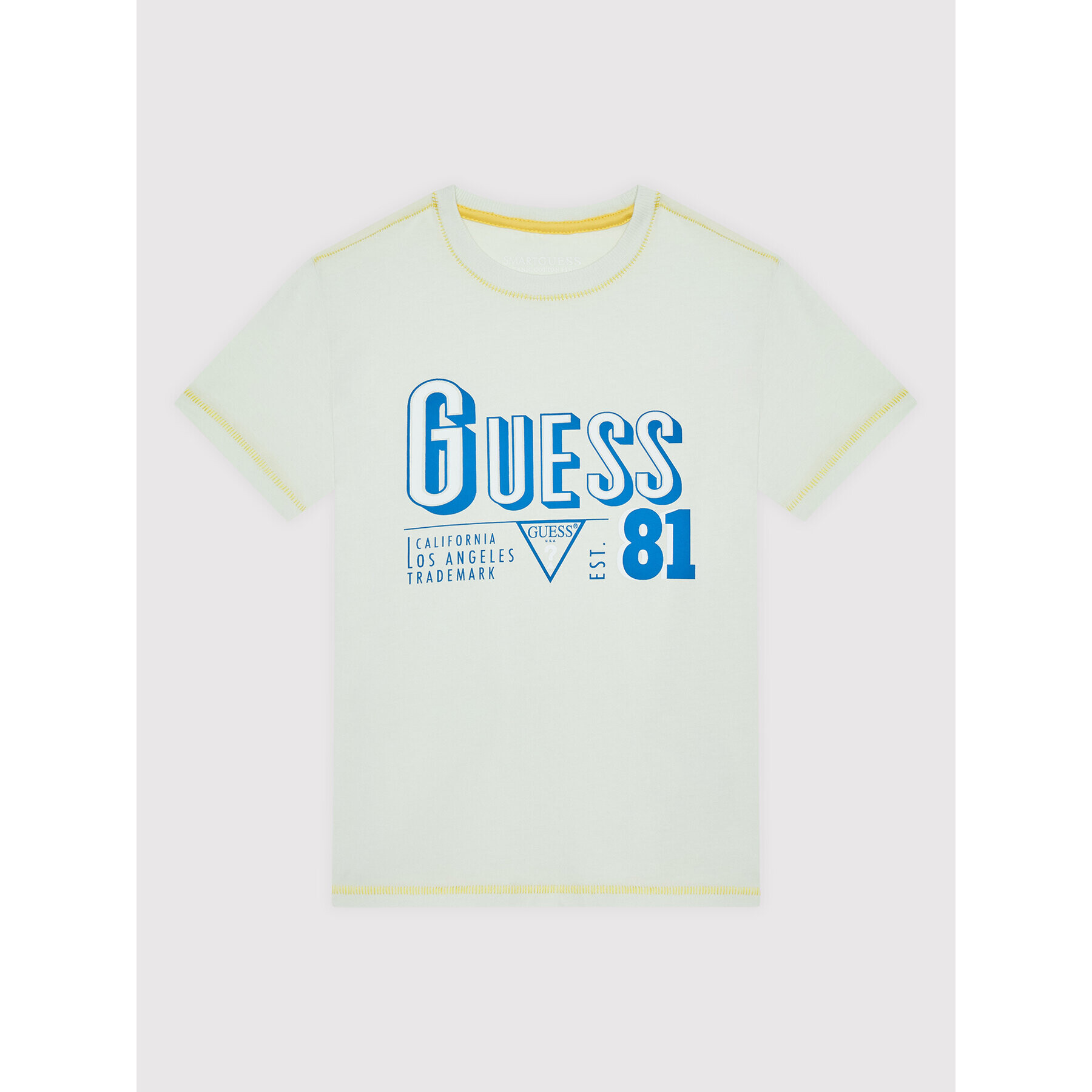 Guess T-Shirt L2GI10 K8HM0 Zelená Regular Fit - Pepit.cz