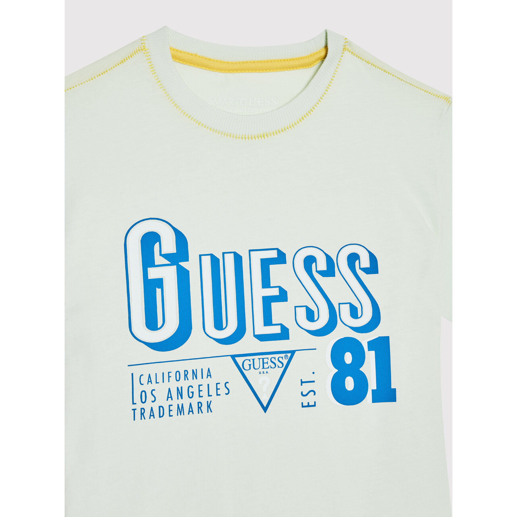 Guess T-Shirt L2GI10 K8HM0 Zelená Regular Fit - Pepit.cz