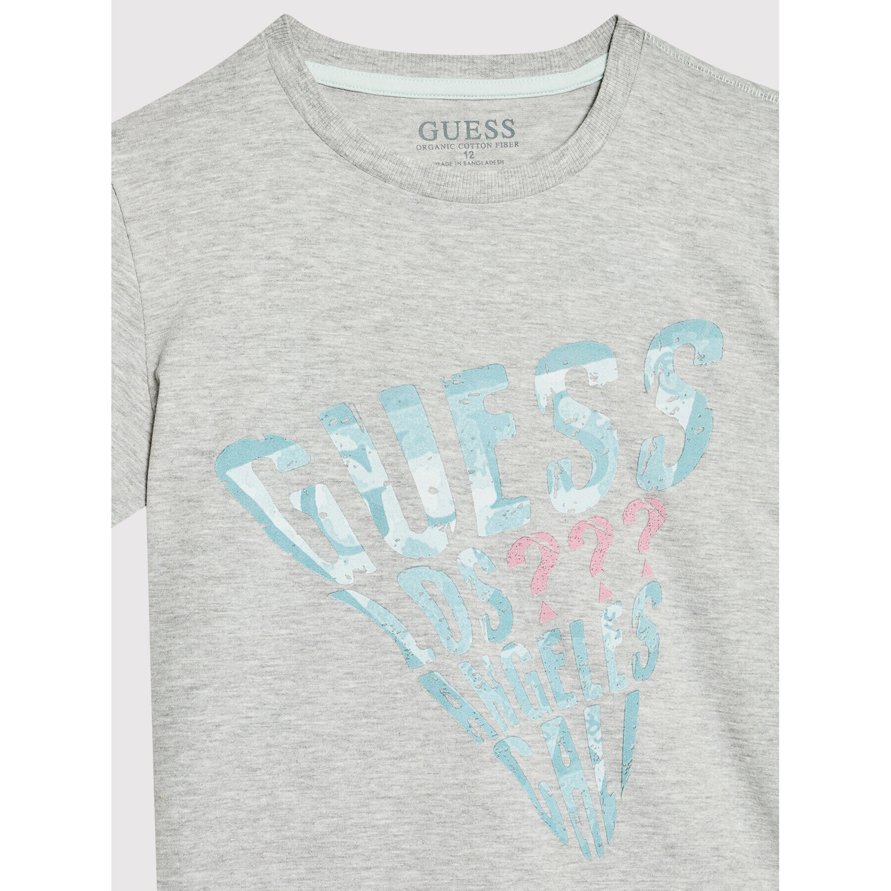 Guess T-Shirt L2GI11 K8HM0 Šedá Regular Fit - Pepit.cz