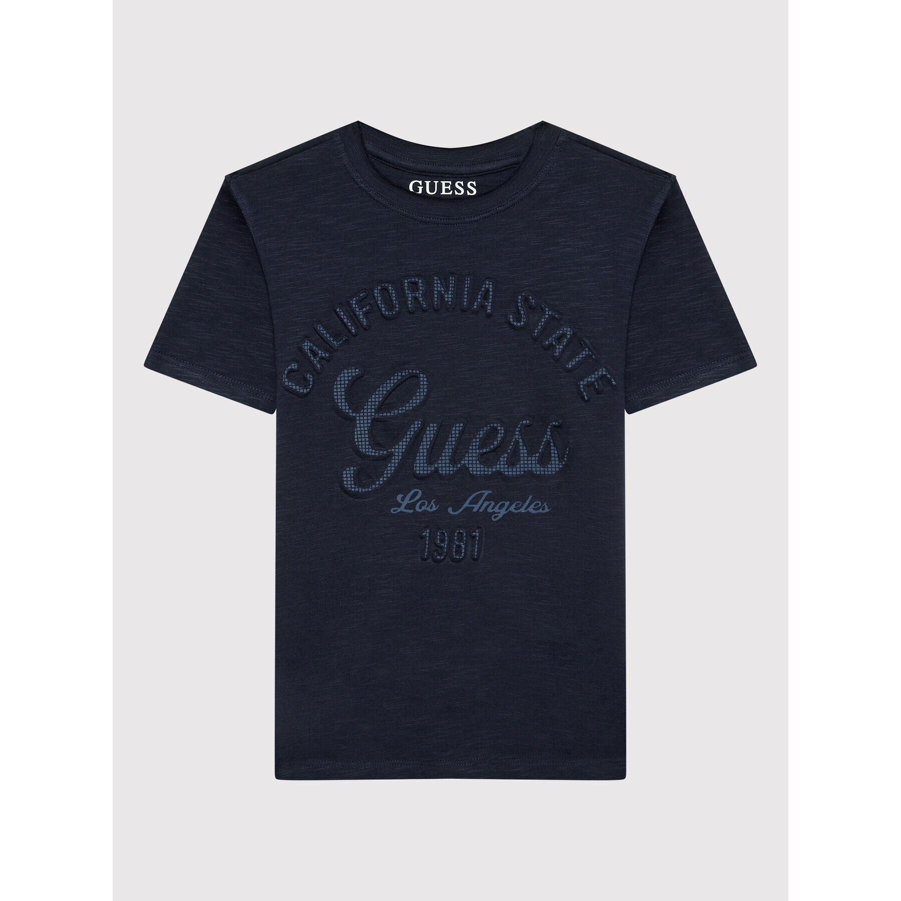 Guess T-Shirt L2GI12 K6XN0 Tmavomodrá Regular Fit - Pepit.cz