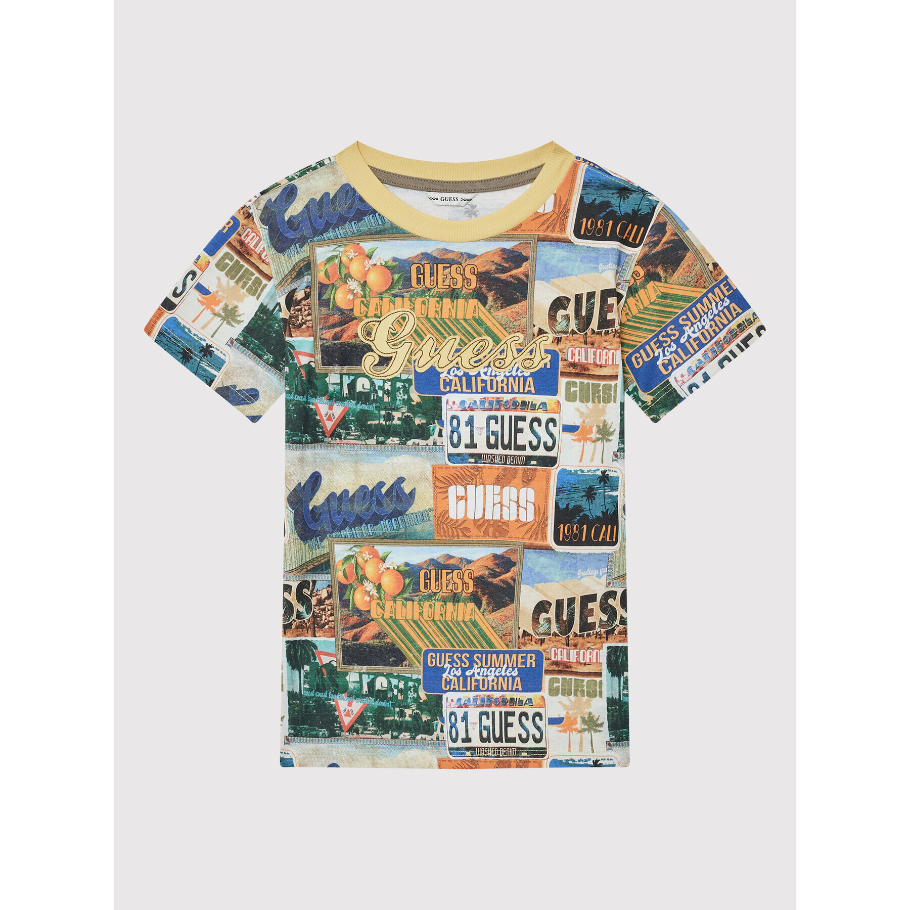 Guess T-Shirt L2GI20 K8HM0 Barevná Regular Fit - Pepit.cz