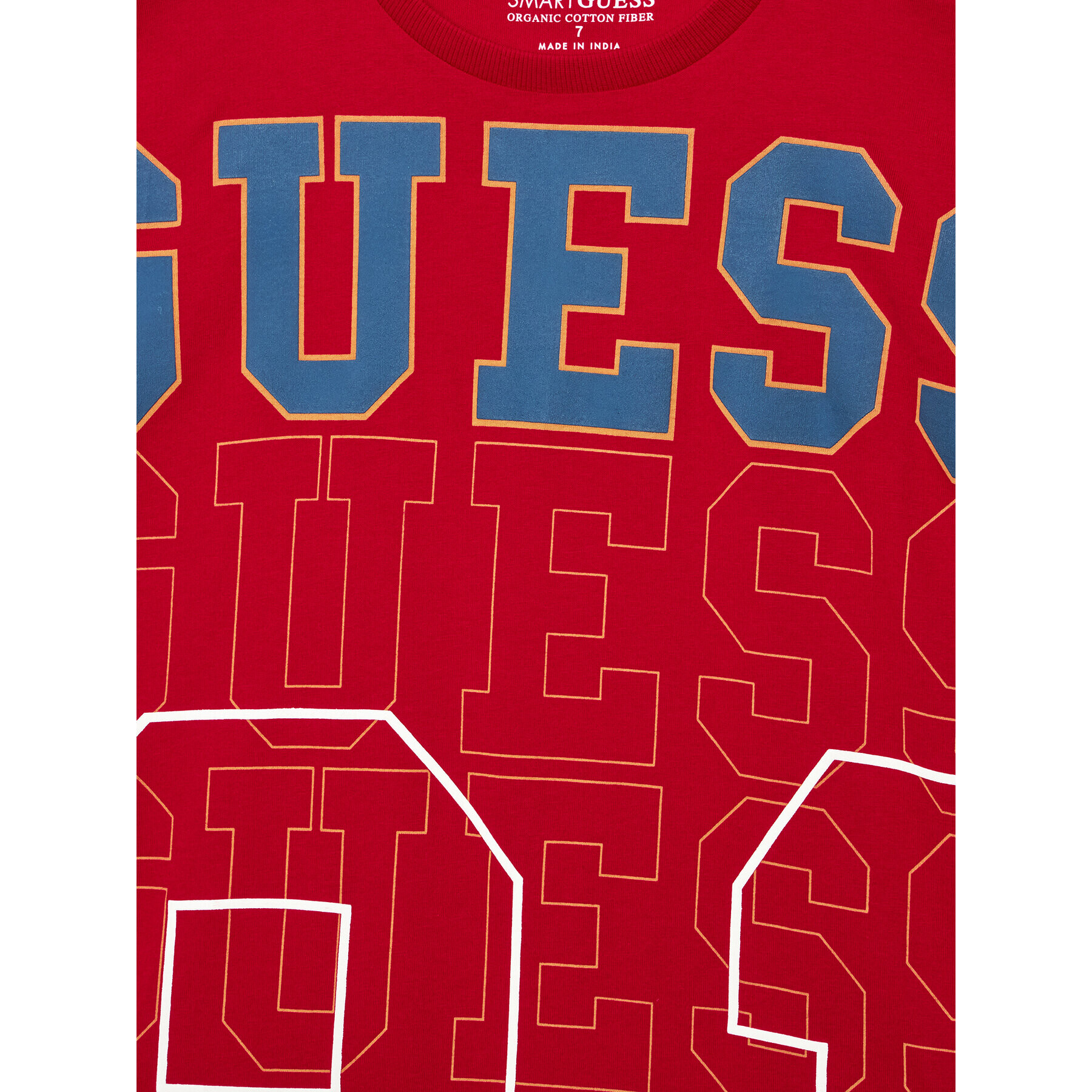 Guess T-Shirt L2RI15 K8HM0 Červená Regular Fit - Pepit.cz