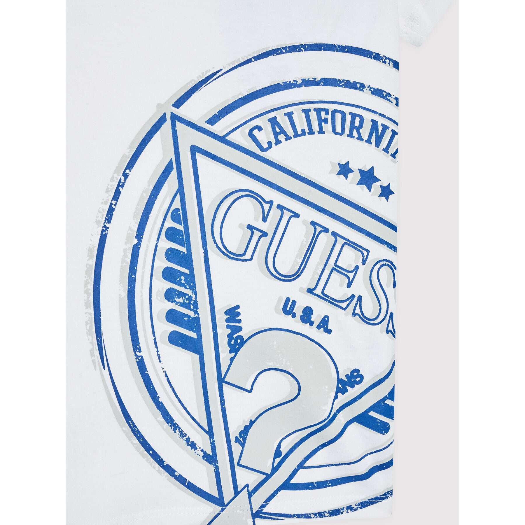 Guess T-Shirt L2YI13 K8HM0 Bílá Regular Fit - Pepit.cz