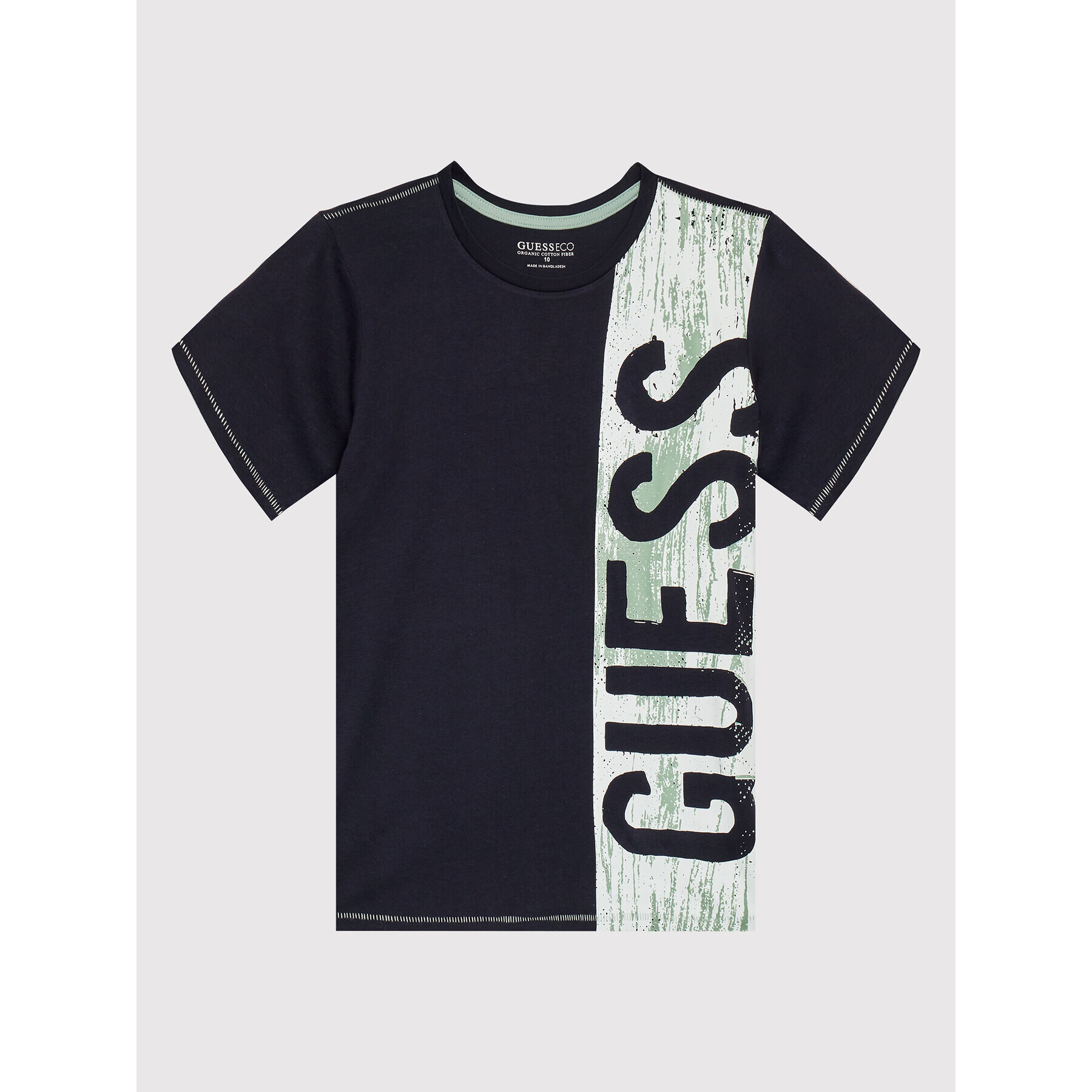 Guess T-Shirt L2YI21 K8HM0 Tmavomodrá Regular Fit - Pepit.cz