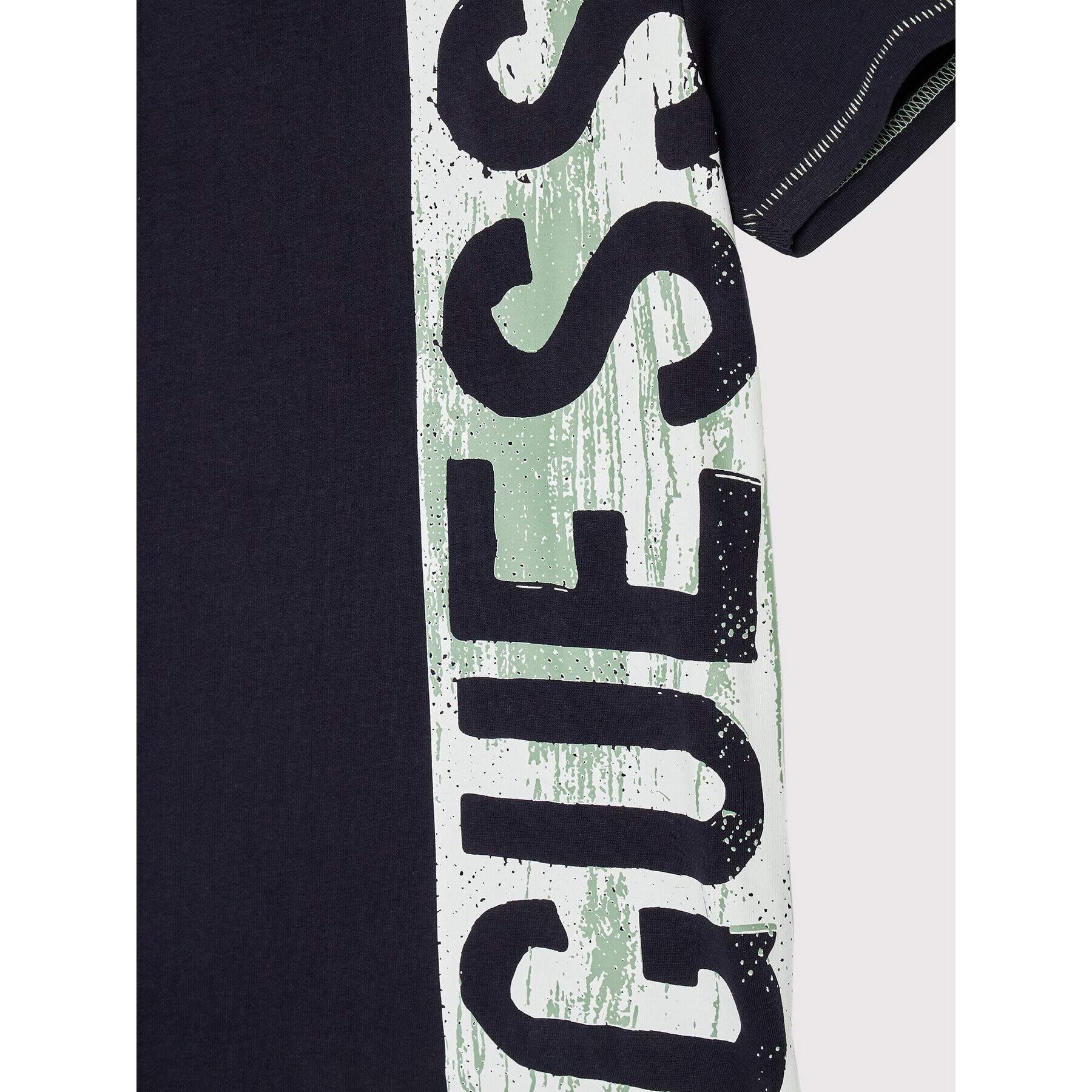 Guess T-Shirt L2YI21 K8HM0 Tmavomodrá Regular Fit - Pepit.cz