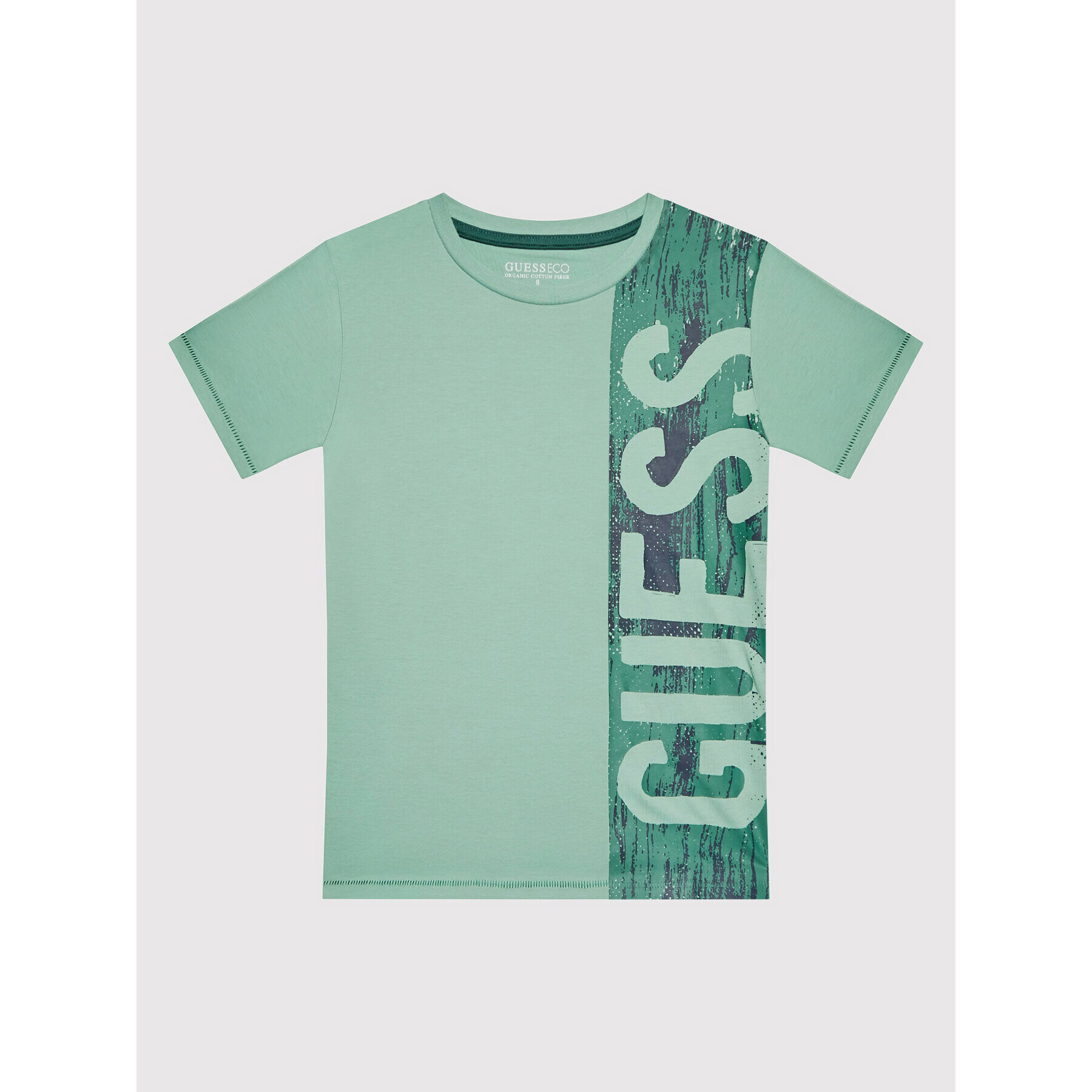 Guess T-Shirt L2YI21 K8HM0 Zelená Regular Fit - Pepit.cz