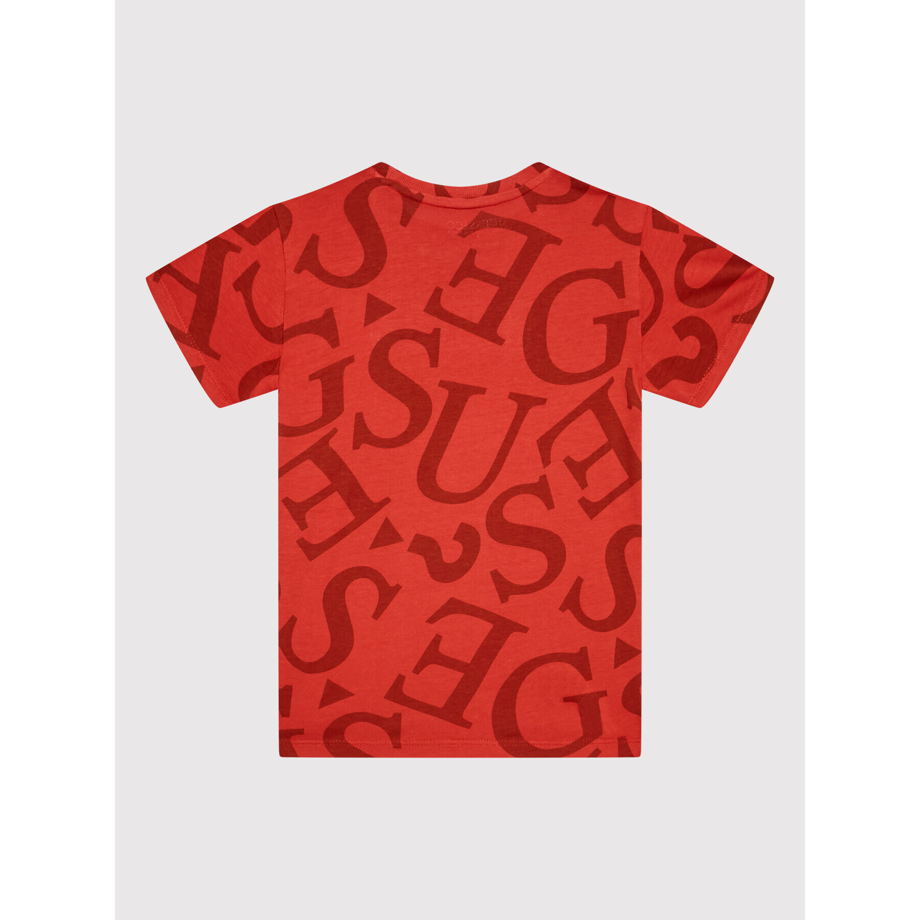 Guess T-Shirt L2YI32 K8HM0 Červená Regular Fit - Pepit.cz