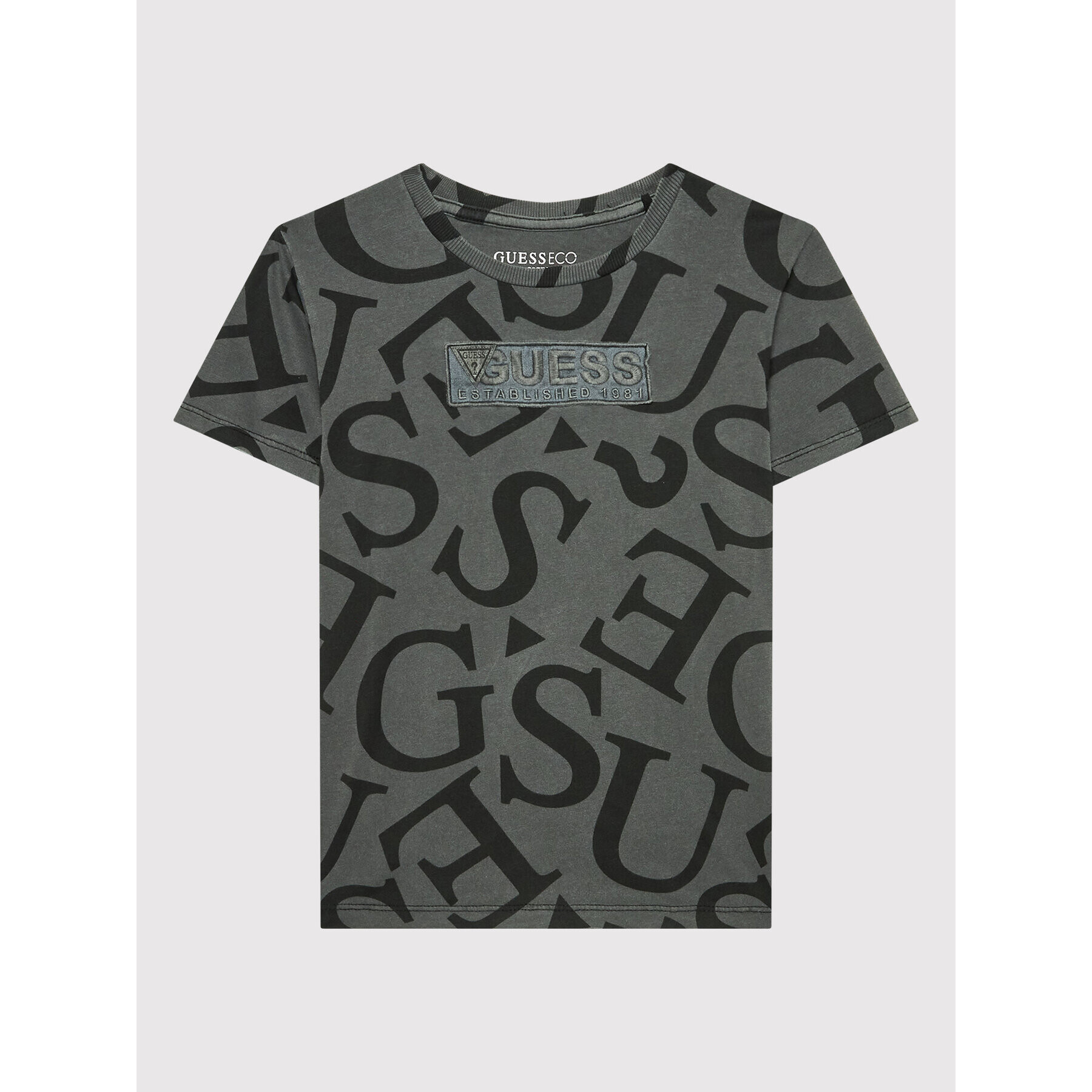 Guess T-Shirt L2YI32 K8HM0 Šedá Regular Fit - Pepit.cz