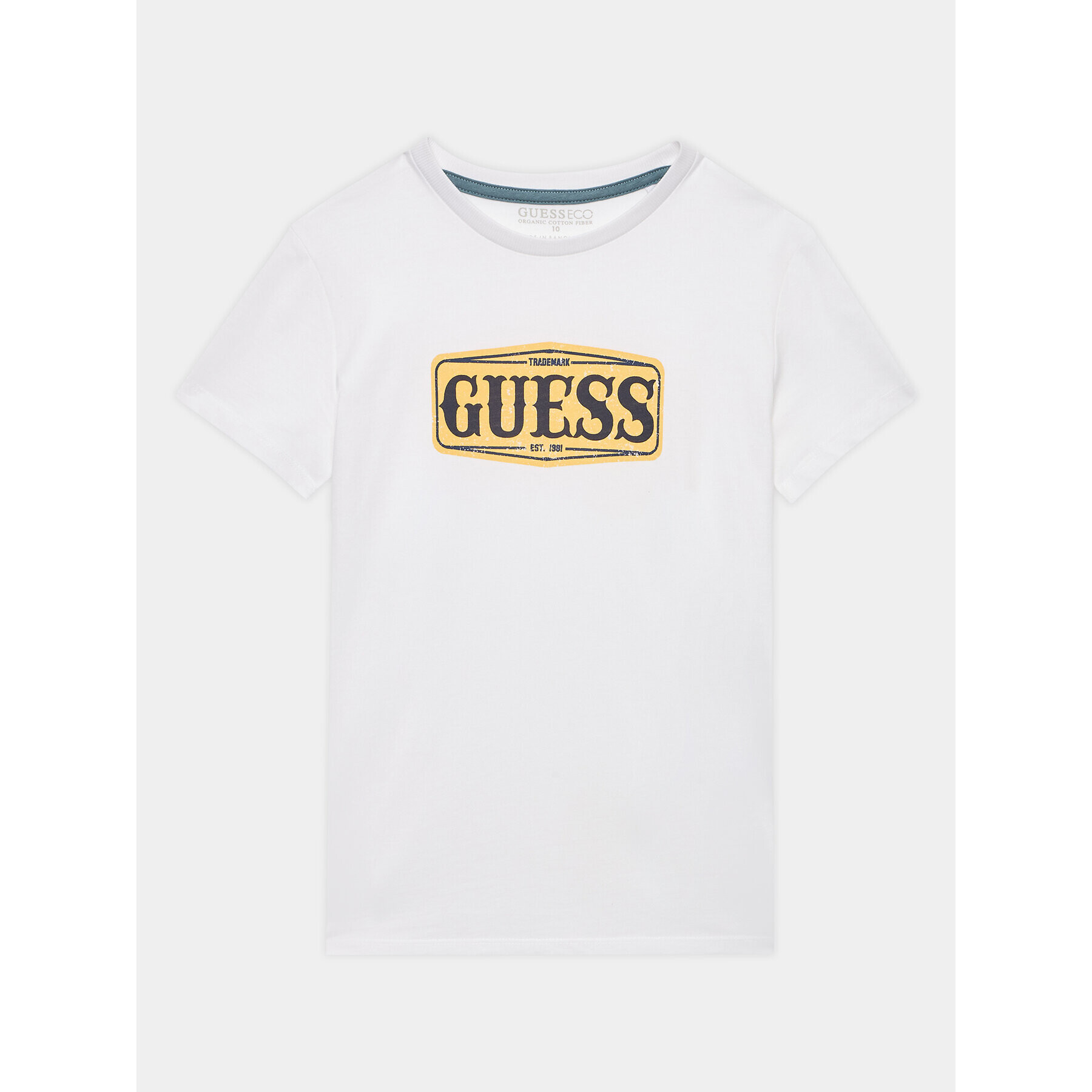 Guess T-Shirt L3BI01 I3Z14 Bílá Regular Fit - Pepit.cz