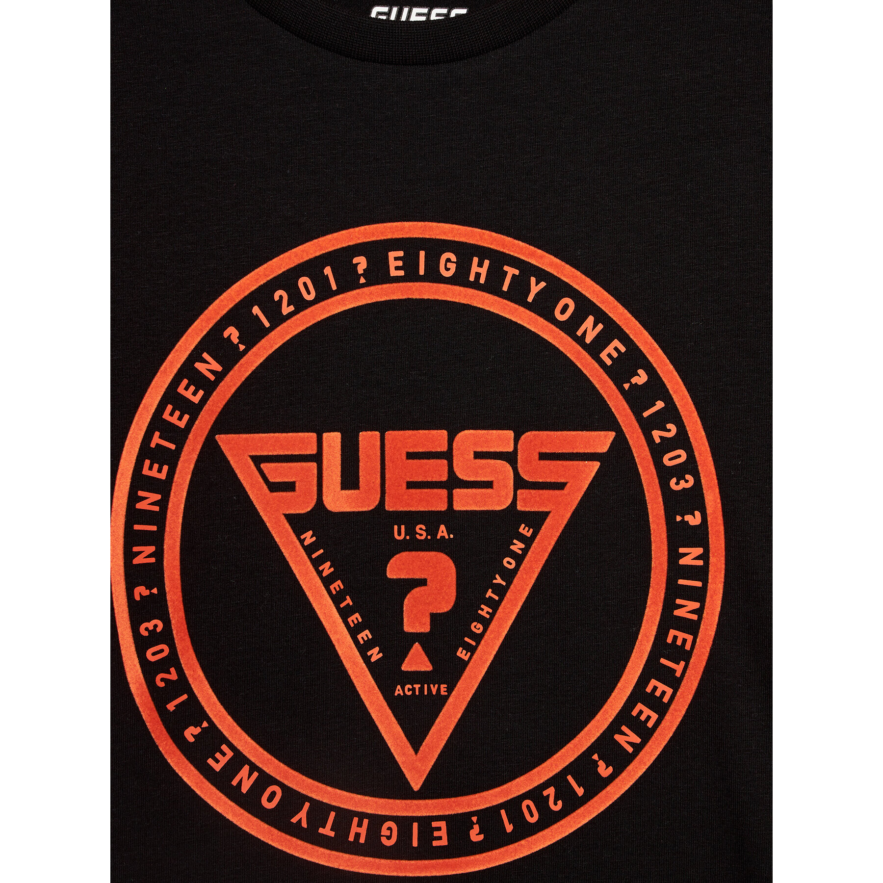 Guess T-Shirt L3BI33 J1314 Černá Regular Fit - Pepit.cz