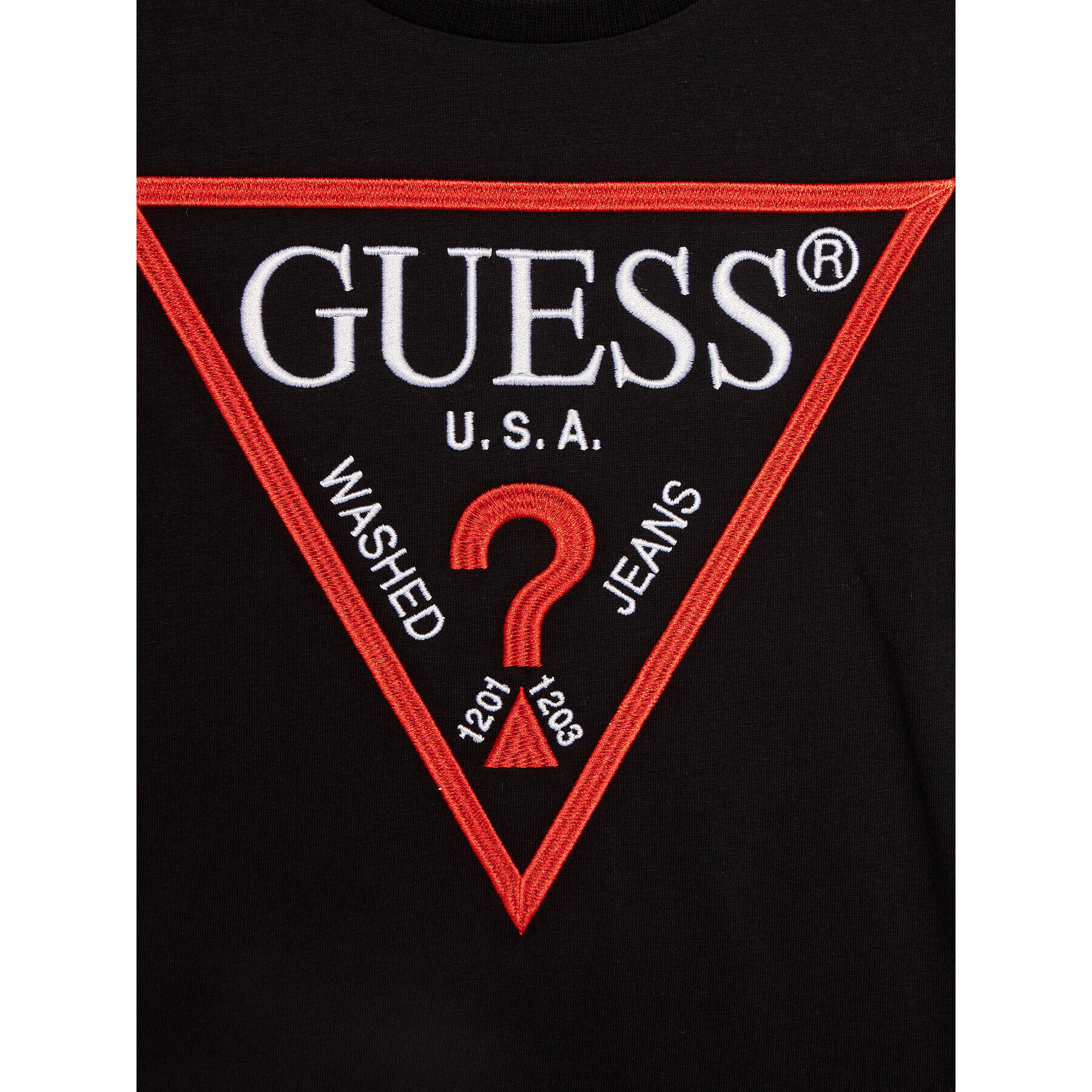 Guess T-Shirt L3BI41 K8HM4 Černá Regular Fit - Pepit.cz