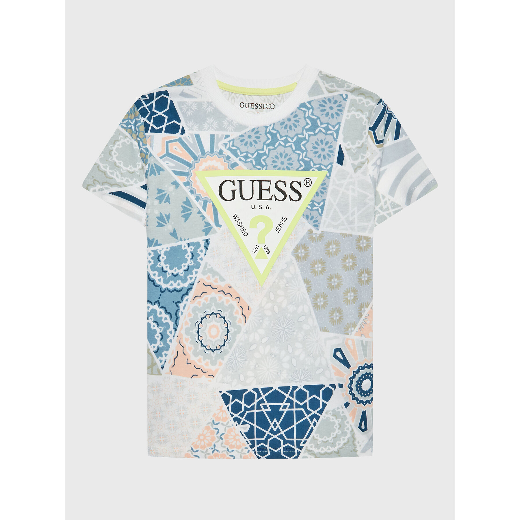 Guess T-Shirt L3GI04 K8HM3 Barevná Regular Fit - Pepit.cz