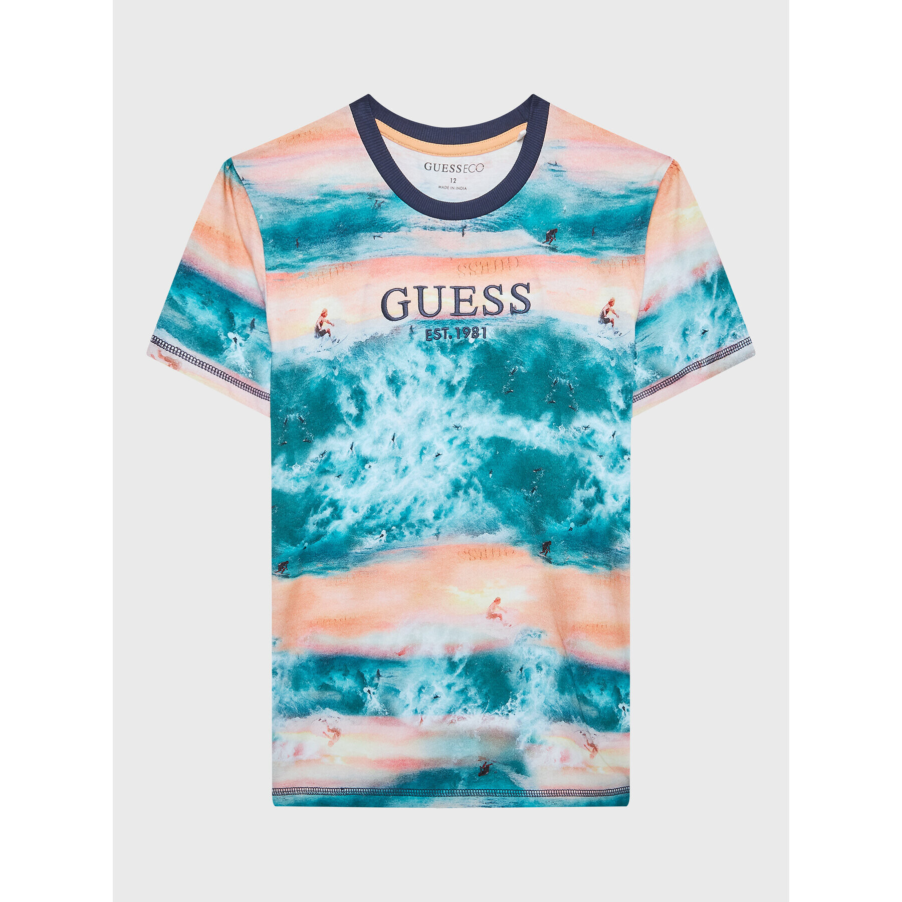 Guess T-Shirt L3GI13 K8HM3 Barevná Regular Fit - Pepit.cz