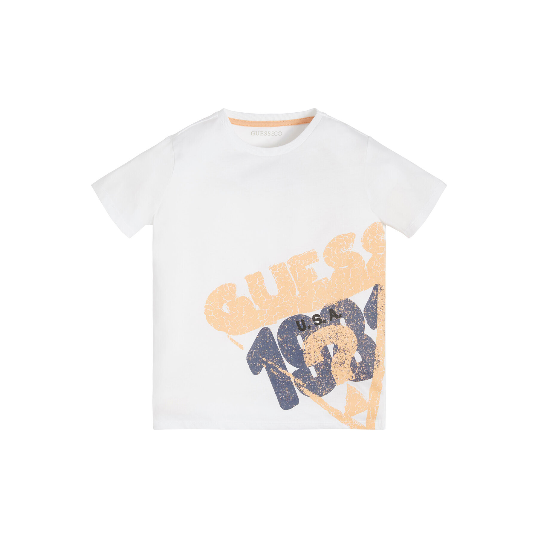 Guess T-Shirt L3GI20 K8HM3 Bílá Regular Fit - Pepit.cz