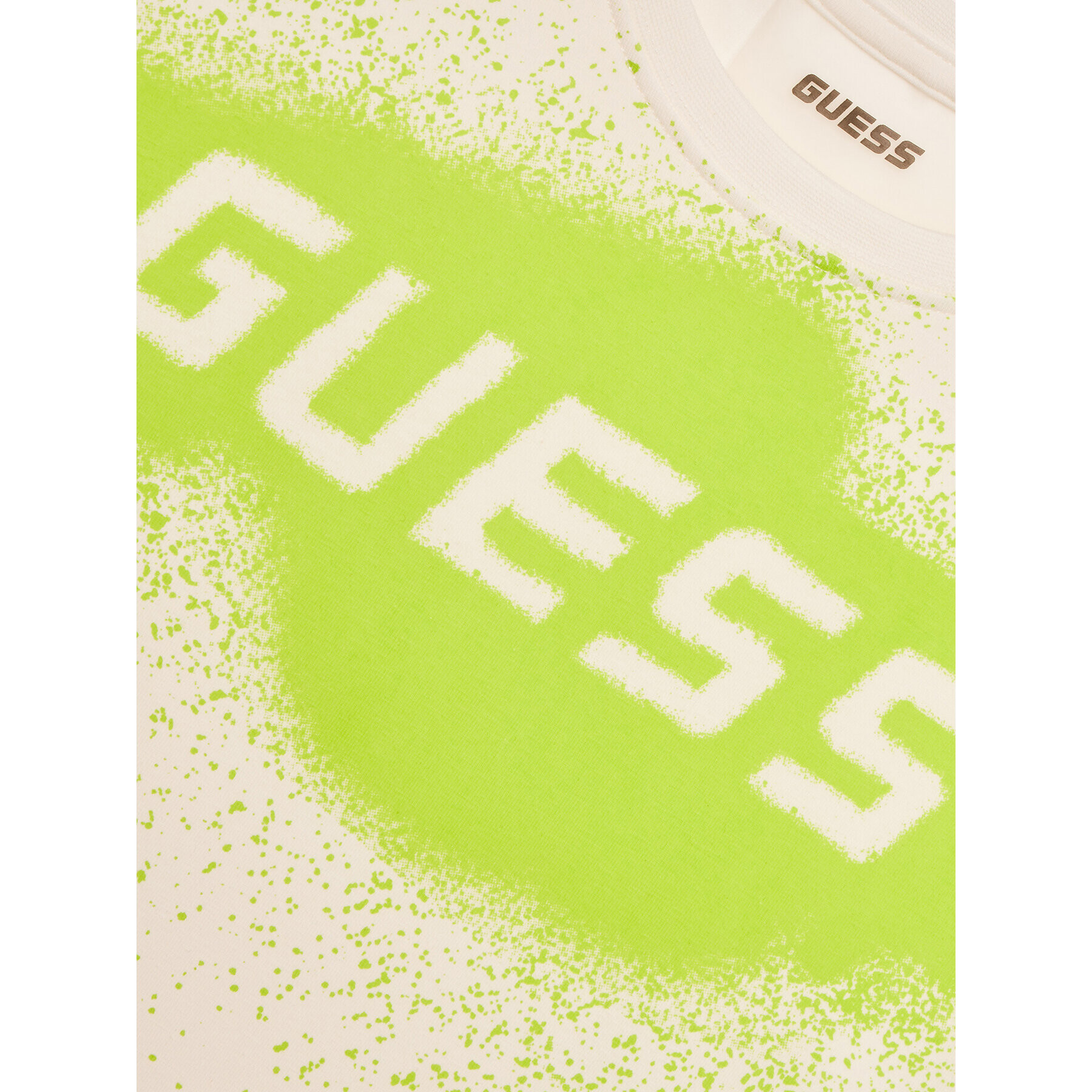 Guess T-Shirt L3GI28 J1314 Bílá Regular Fit - Pepit.cz