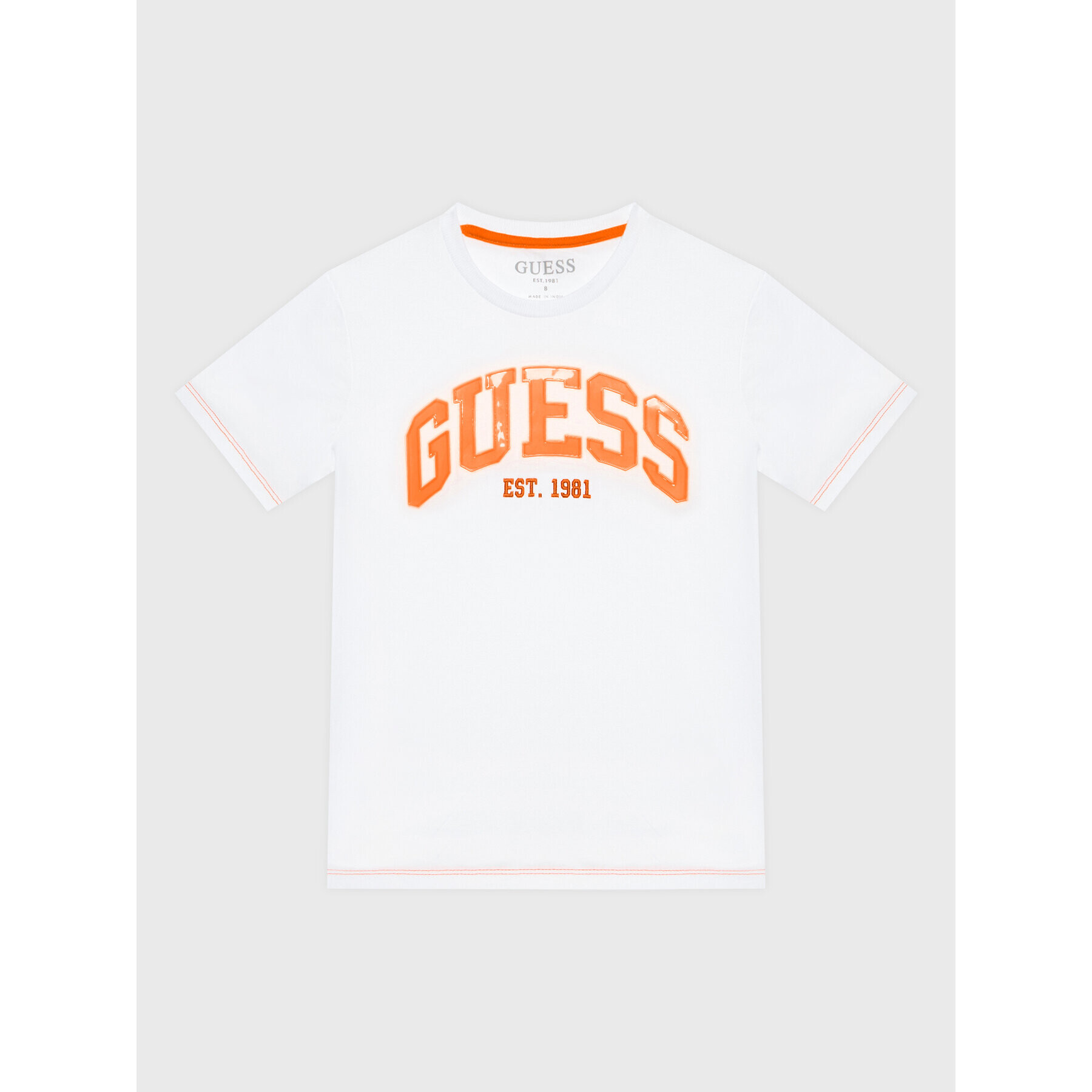 Guess T-Shirt L3RI01 K8HM3 Bílá Regular Fit - Pepit.cz