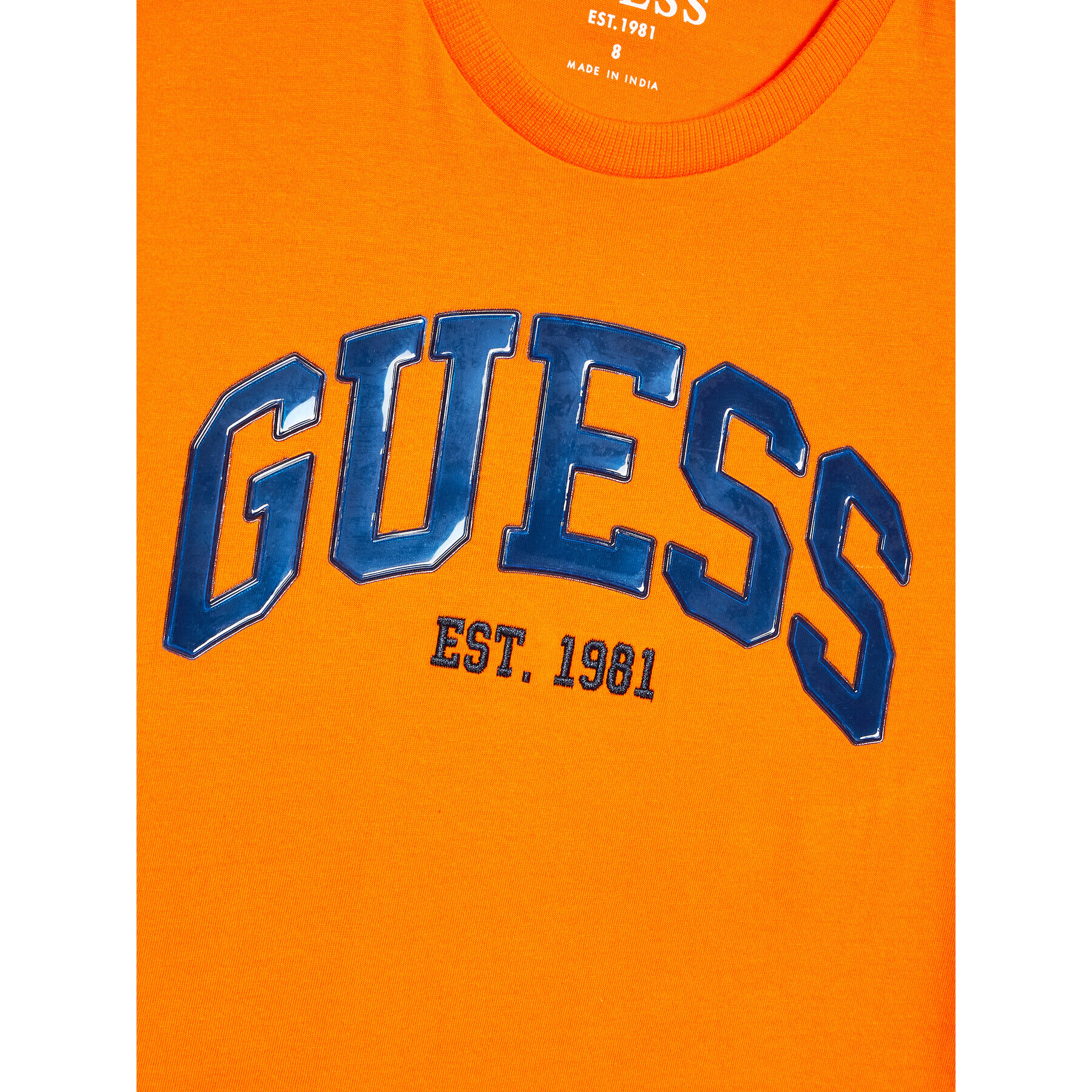 Guess T-Shirt L3RI01 K8HM3 Oranžová Regular Fit - Pepit.cz