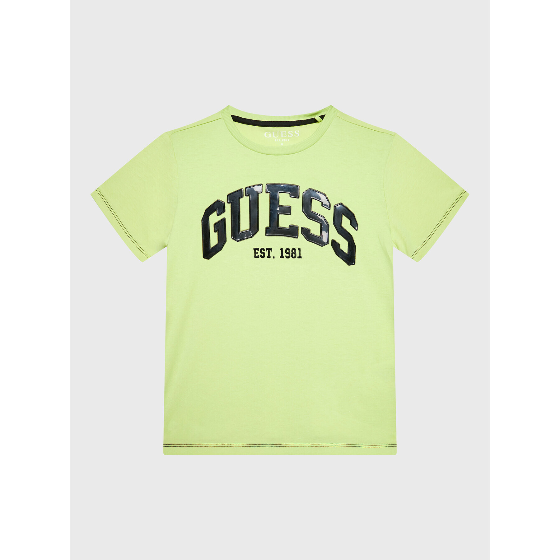 Guess T-Shirt L3RI01 K8HM3 Zelená Regular Fit - Pepit.cz