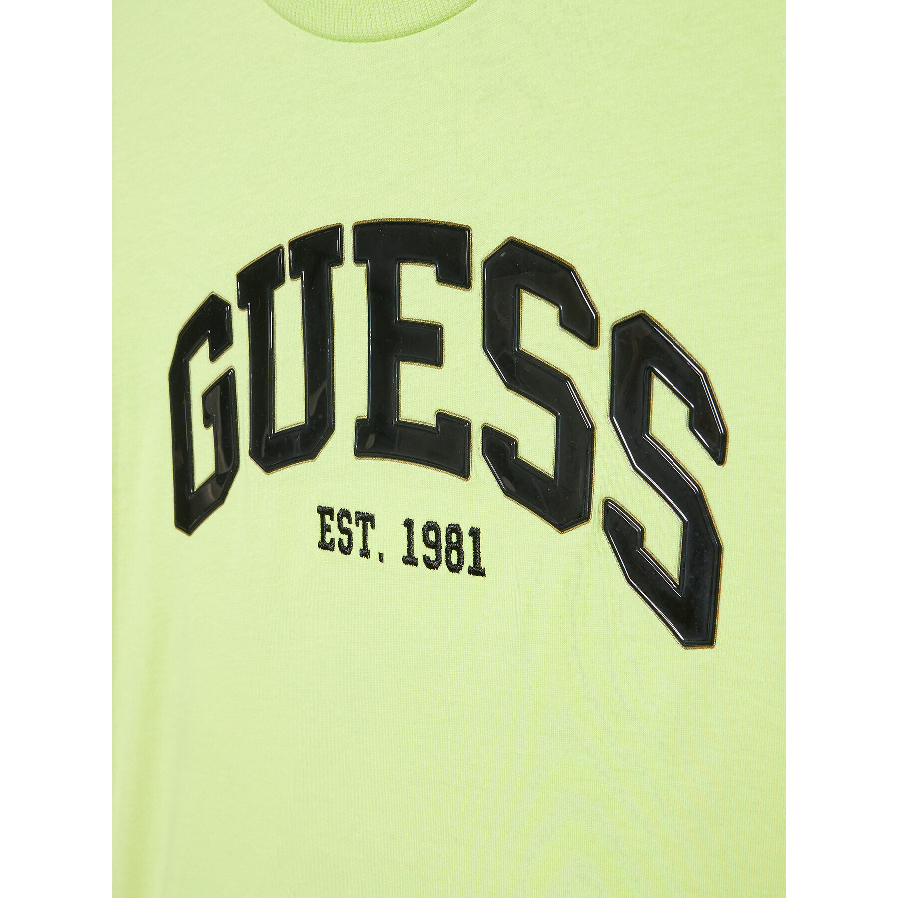 Guess T-Shirt L3RI01 K8HM3 Zelená Regular Fit - Pepit.cz