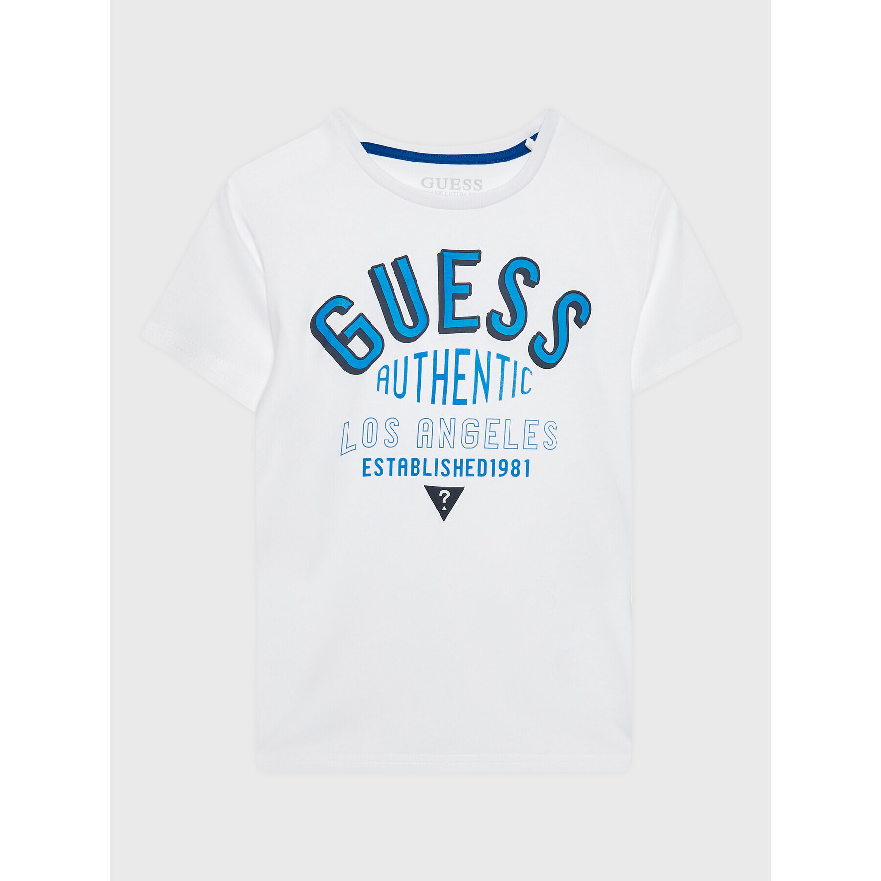 Guess T-Shirt L3RI12 K8HM0 Bílá Regular Fit - Pepit.cz