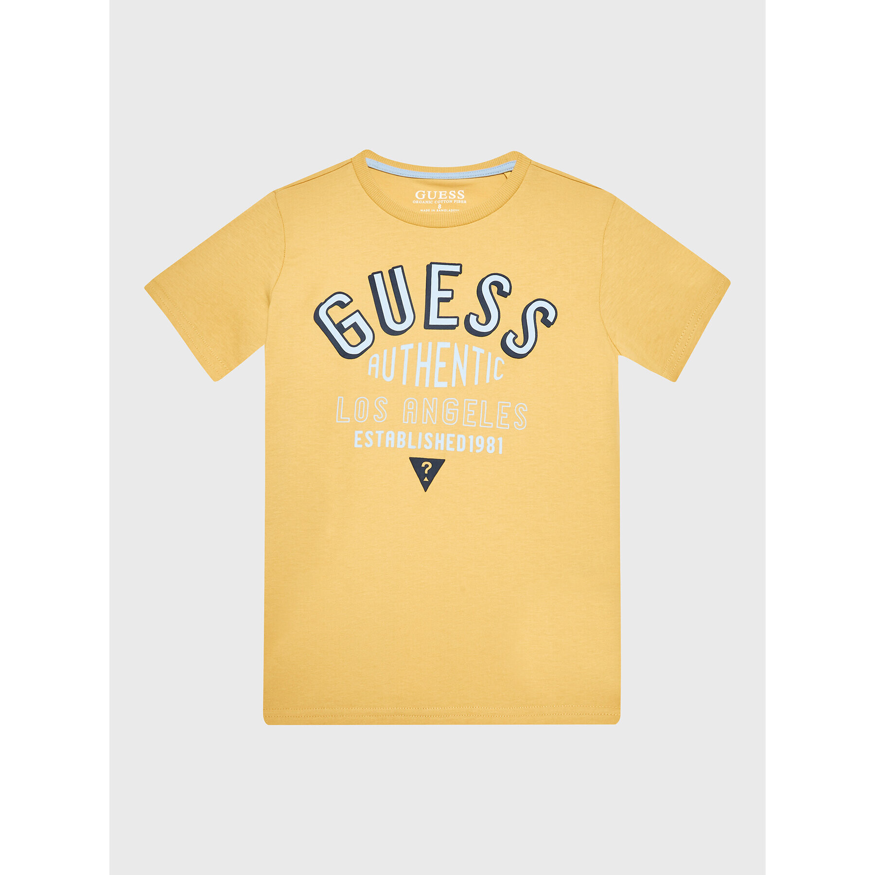 Guess T-Shirt L3RI12 K8HM0 Žlutá Regular Fit - Pepit.cz