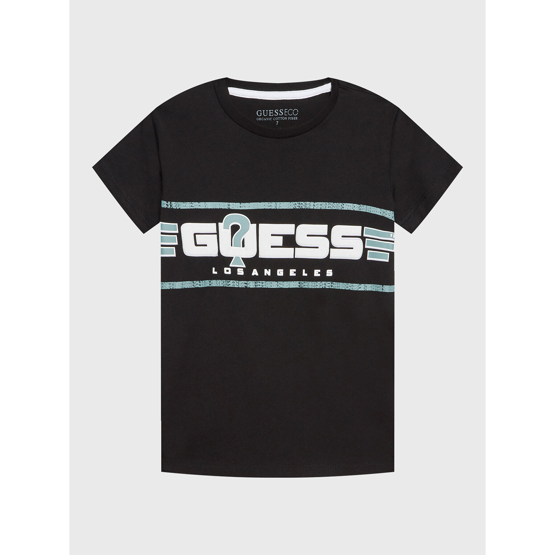 Guess T-Shirt L3RI17 K8HM0 Černá Regular Fit - Pepit.cz