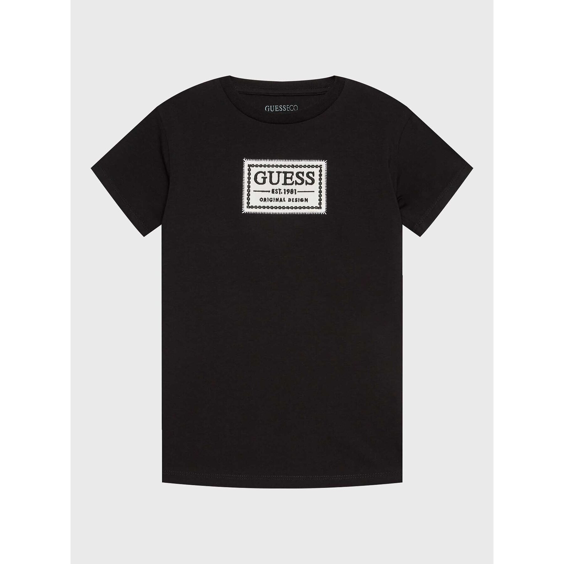 Guess T-Shirt L3RI20 K6YW1 Černá Regular Fit - Pepit.cz