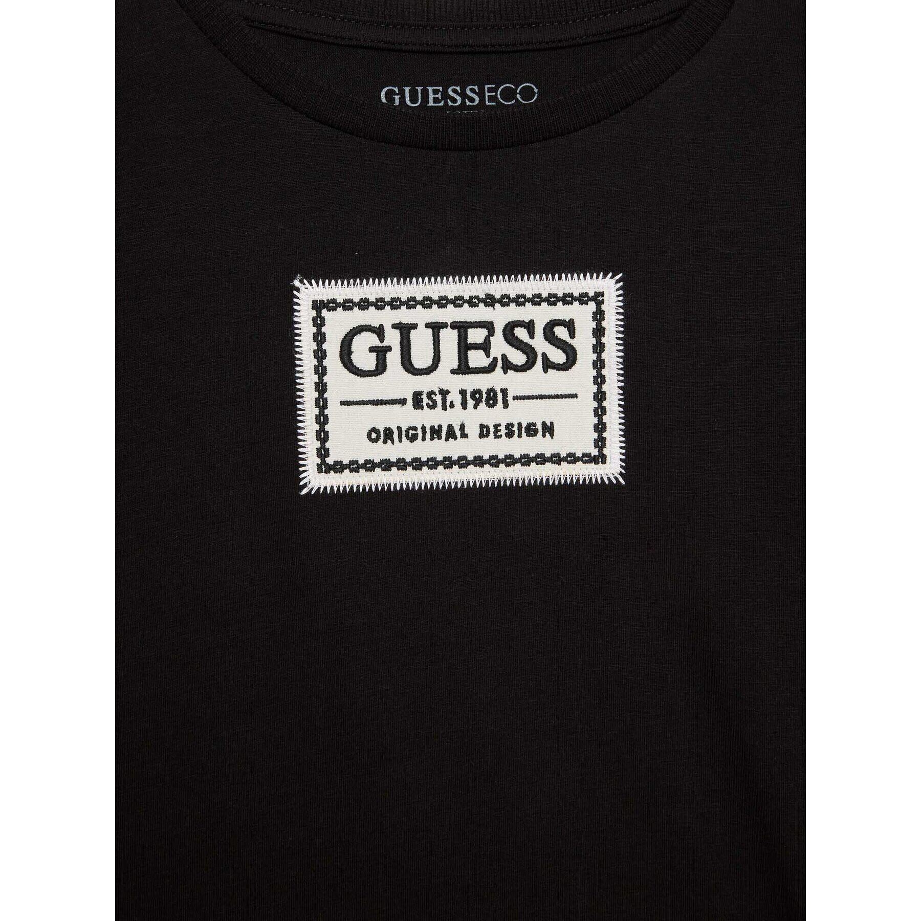 Guess T-Shirt L3RI20 K6YW1 Černá Regular Fit - Pepit.cz