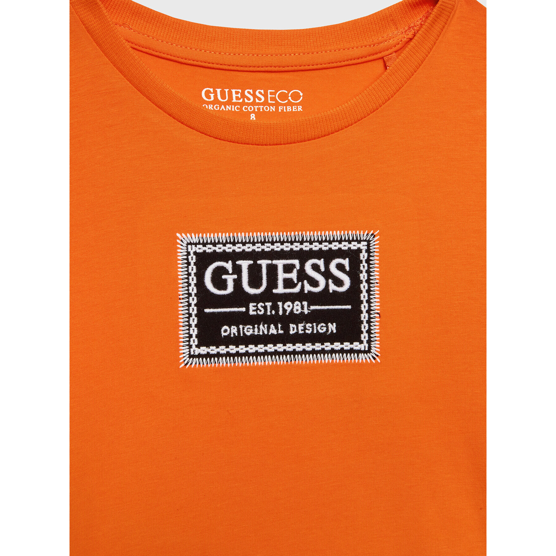 Guess T-Shirt L3RI20 K6YW1 Oranžová Regular Fit - Pepit.cz