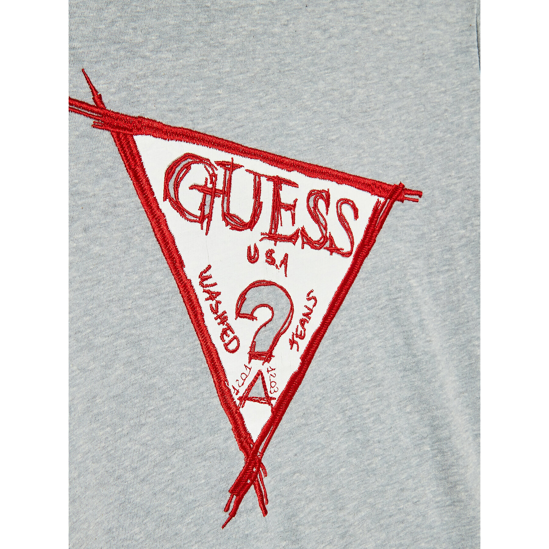 Guess T-Shirt L3RI24 KAV10 Šedá Regular Fit - Pepit.cz