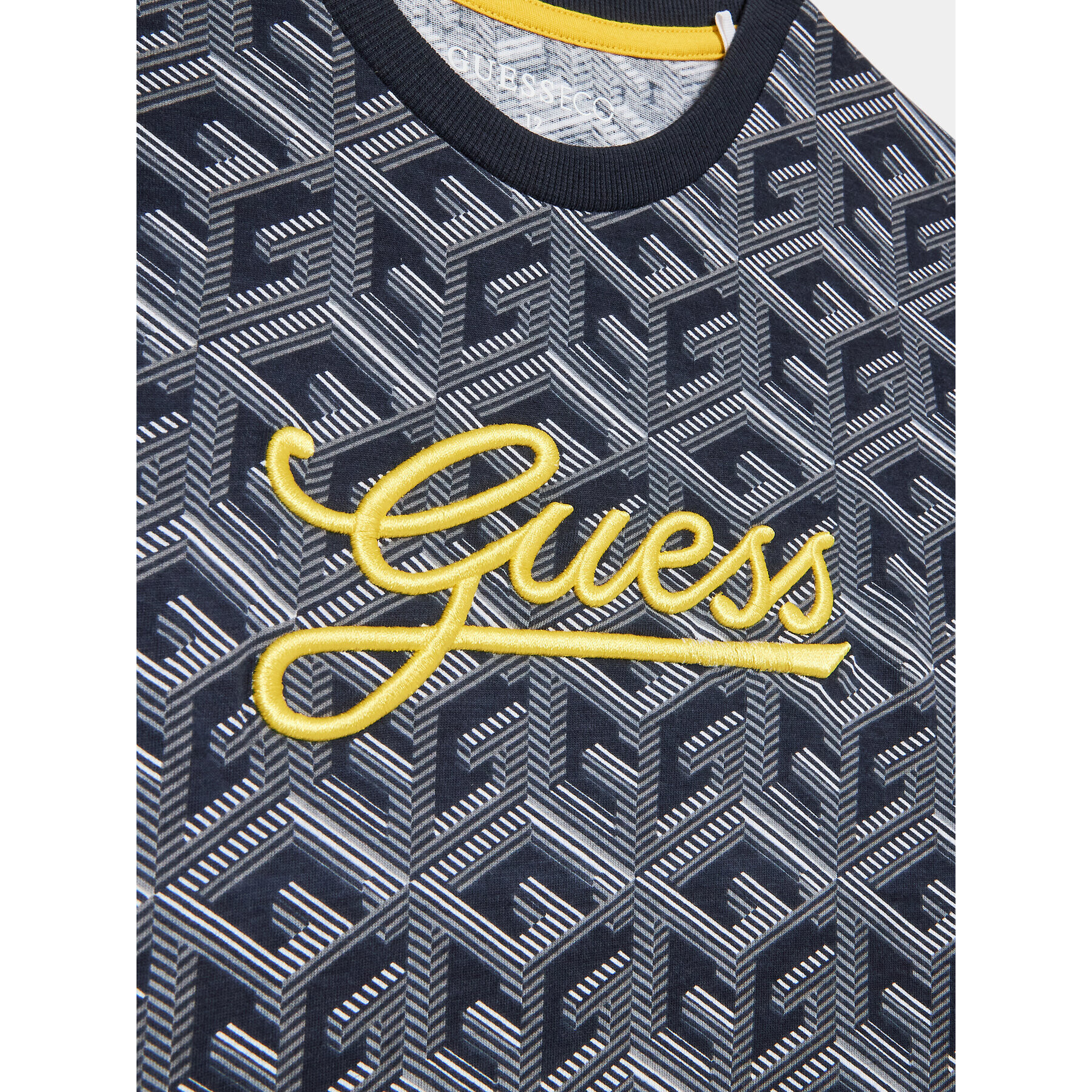 Guess T-Shirt L3YI32 K8HM3 Tmavomodrá Regular Fit - Pepit.cz