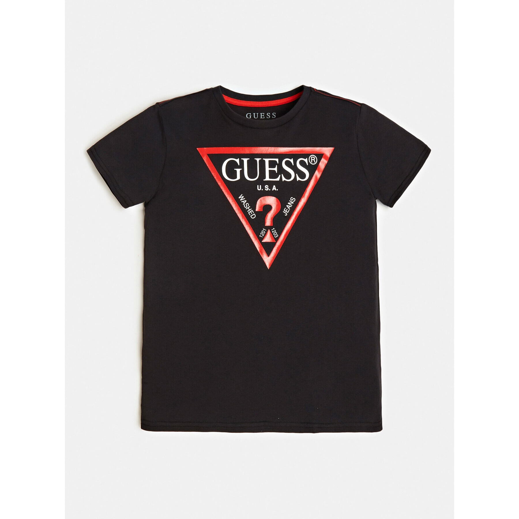 Guess T-Shirt L73I55 K8HM0 Černá Regular Fit - Pepit.cz