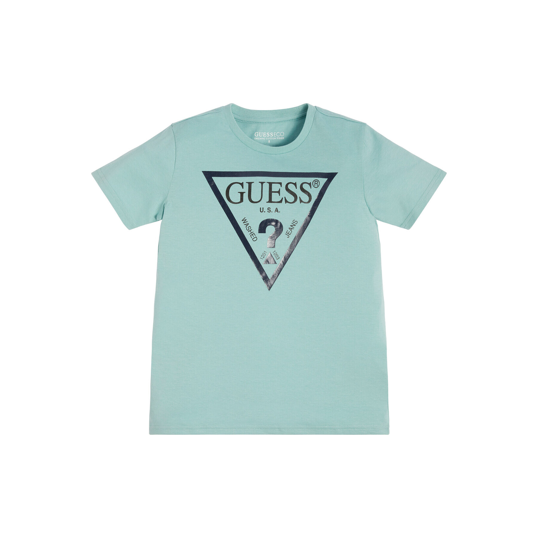 Guess T-Shirt L73I55 K8HM0 Modrá Regular Fit - Pepit.cz