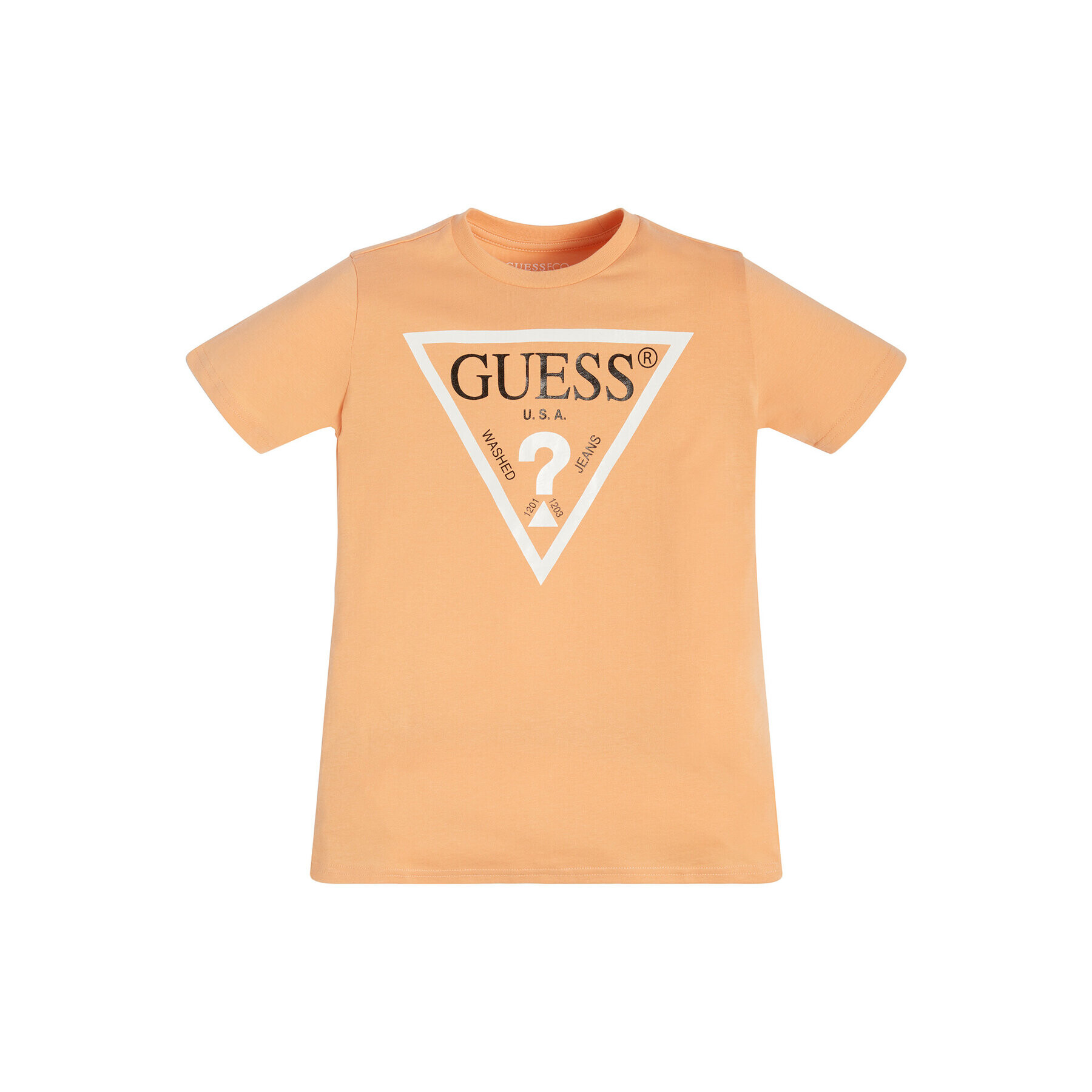 Guess T-Shirt L73I55 K8HM0 Oranžová Regular Fit - Pepit.cz