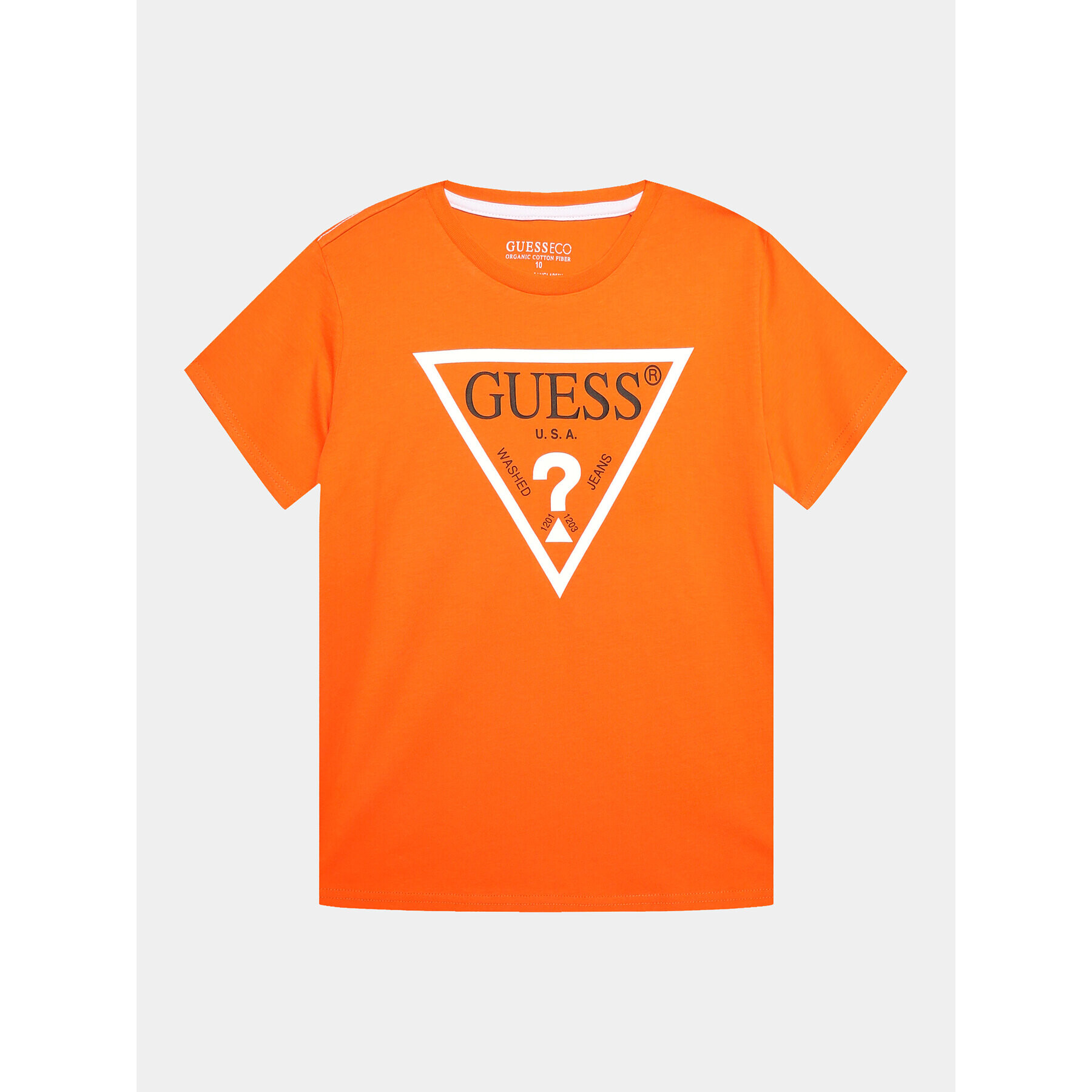 Guess T-Shirt L73I55 K8HM0 Oranžová Regular Fit - Pepit.cz