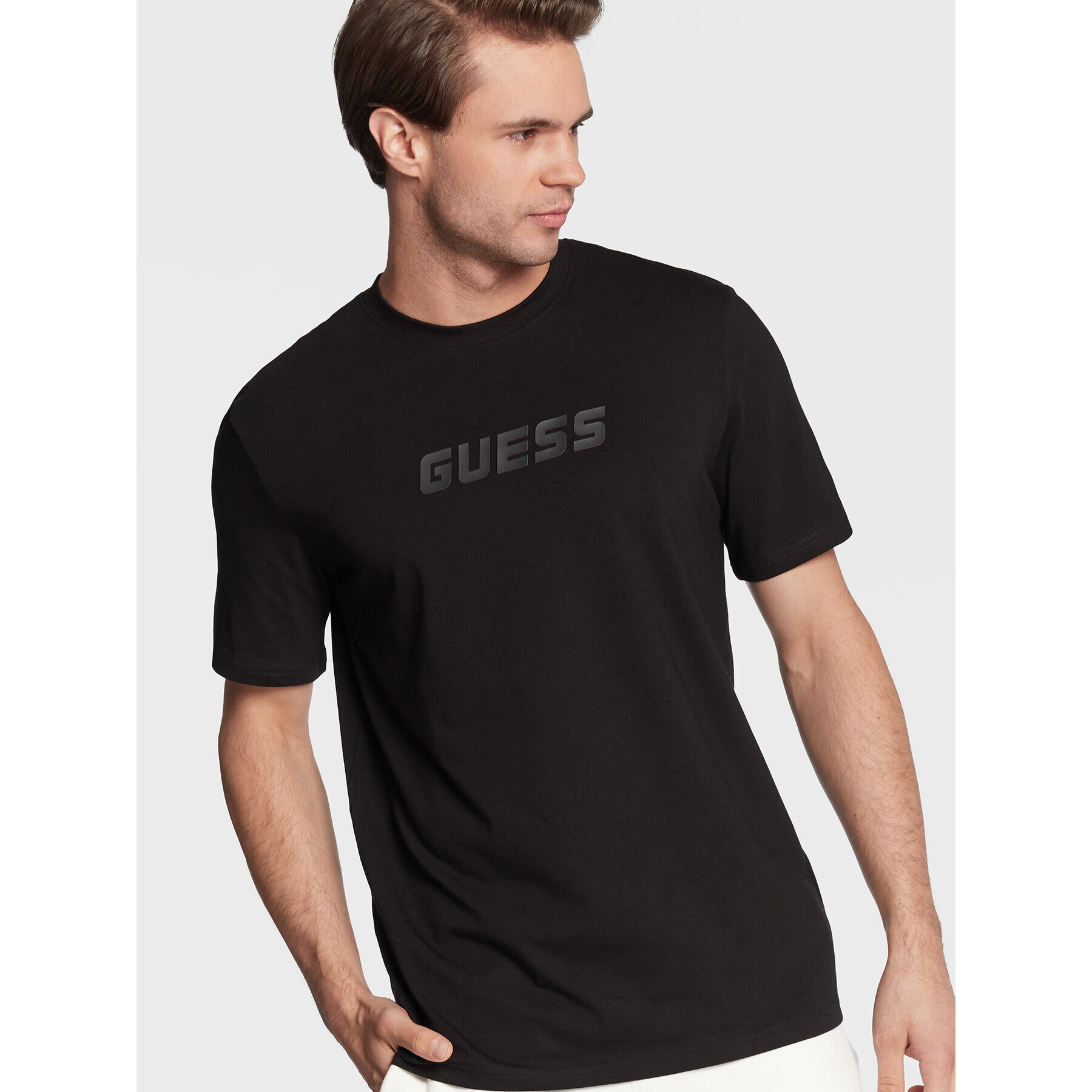 Guess T-Shirt Lake Z2BI10 J1314 Černá Regular Fit - Pepit.cz