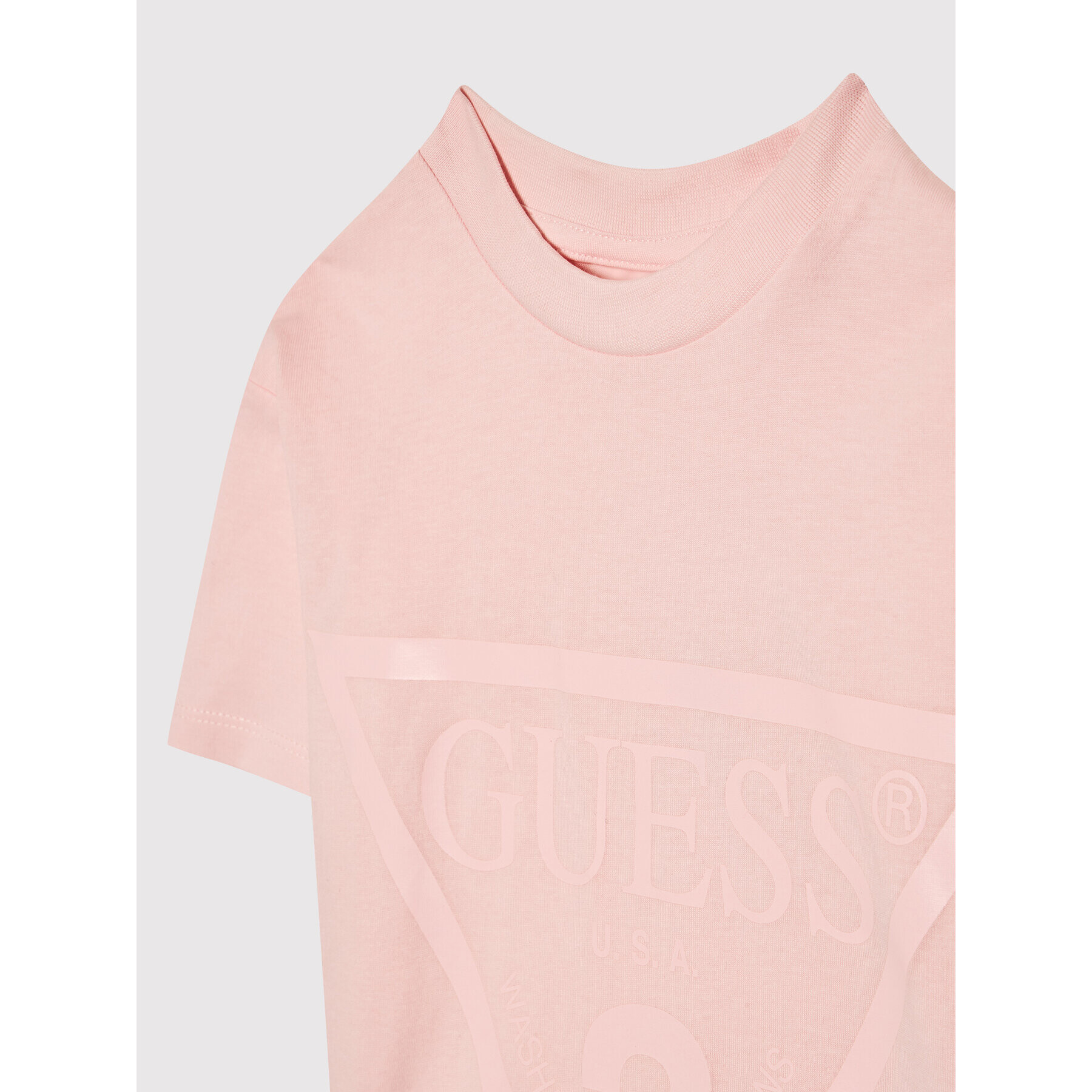 Guess T-Shirt Logo J2RI31 K8HM0 Růžová Relaxed Fit - Pepit.cz