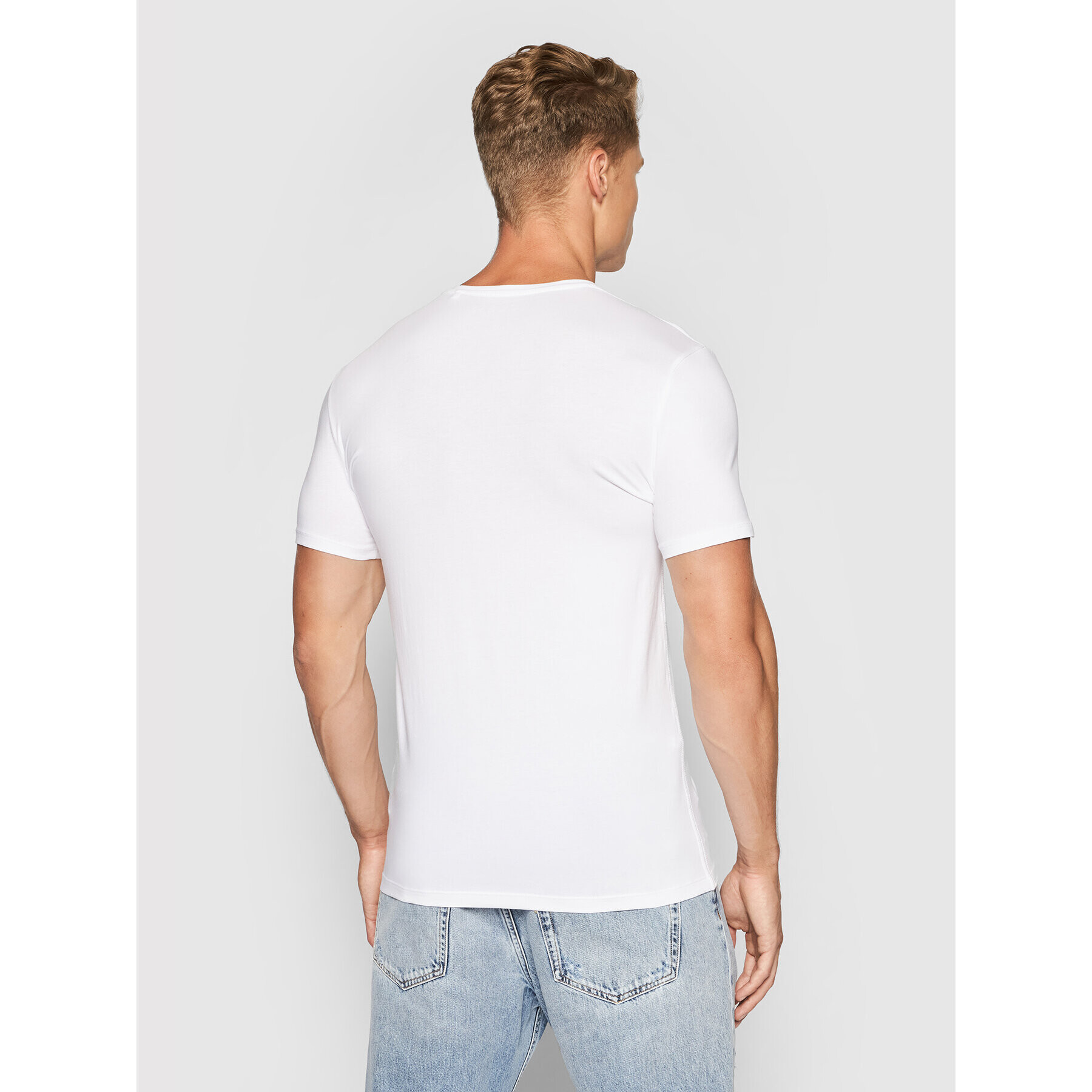 Guess T-Shirt M0YI0X J1300 Bílá Slim Fit - Pepit.cz