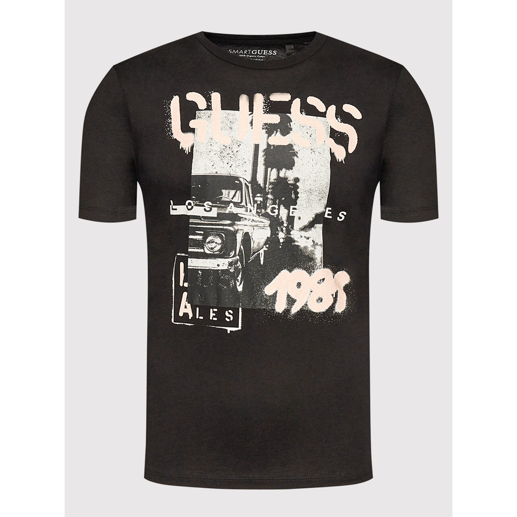 Guess T-Shirt M1BI34 KARC9 Černá Regular Fit - Pepit.cz