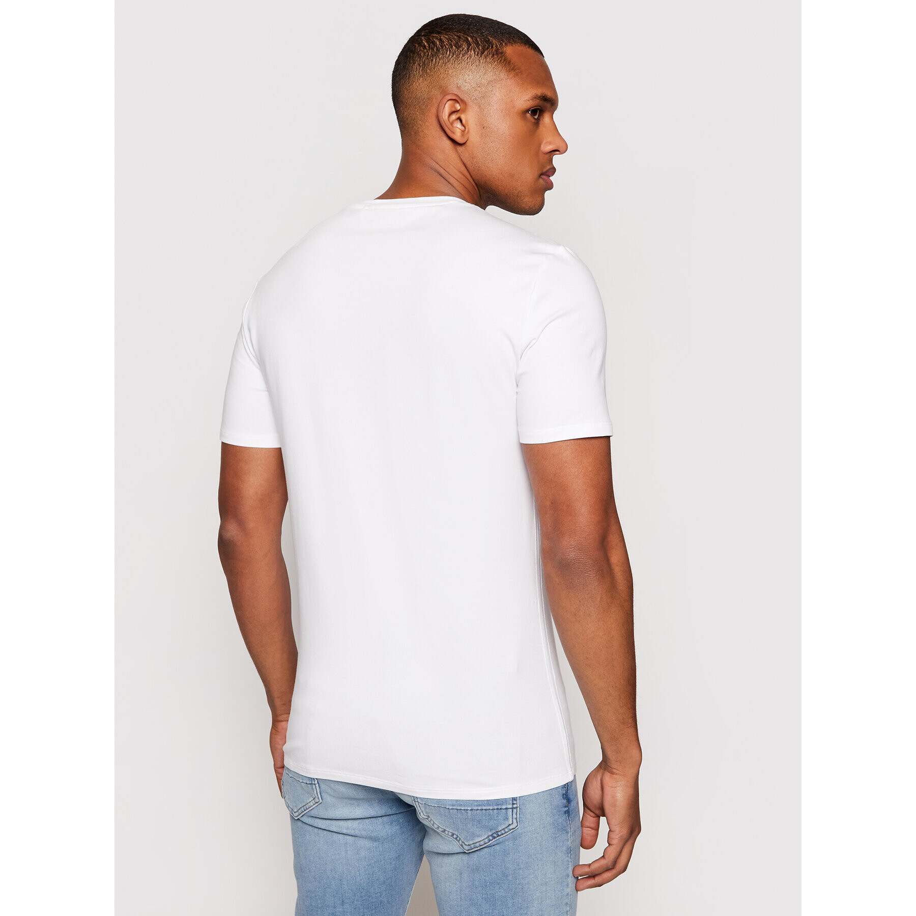 Guess T-Shirt M1GI78 J1311 Bílá Slim Fit - Pepit.cz