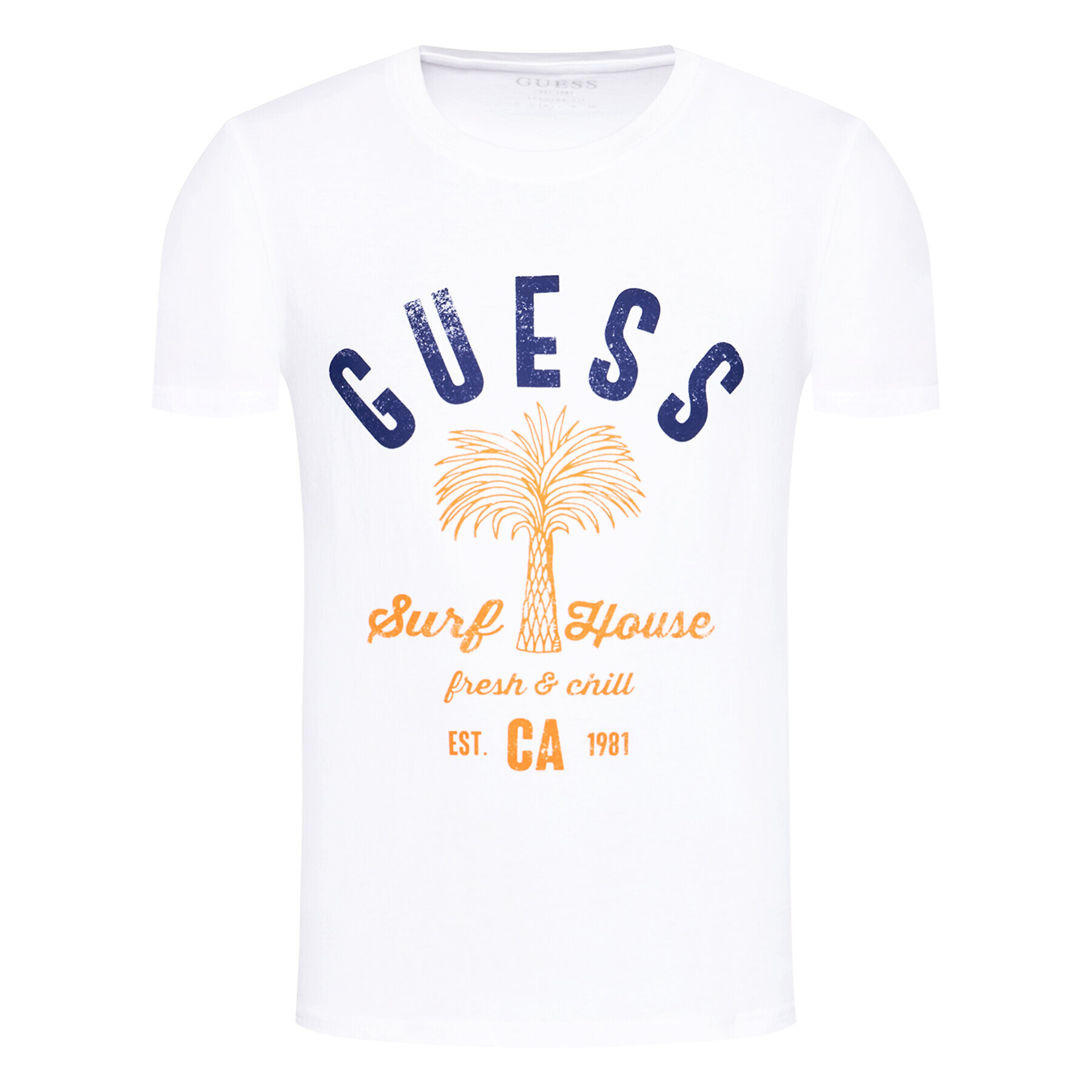 Guess T-Shirt M1GI84 I3Z00 Bílá Regular Fit - Pepit.cz