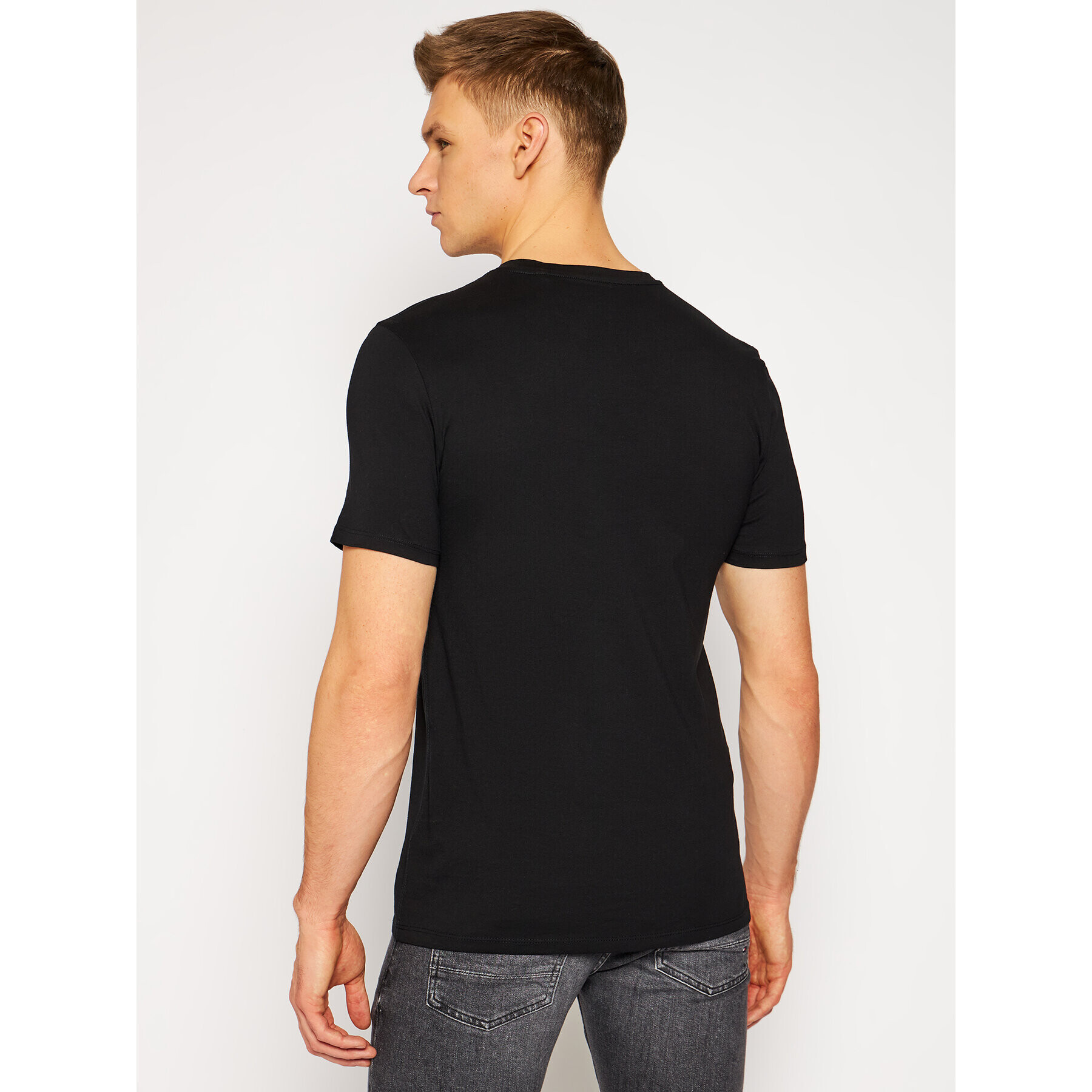 Guess T-Shirt M1RI36 I3Z11 Černá Slim Fit - Pepit.cz